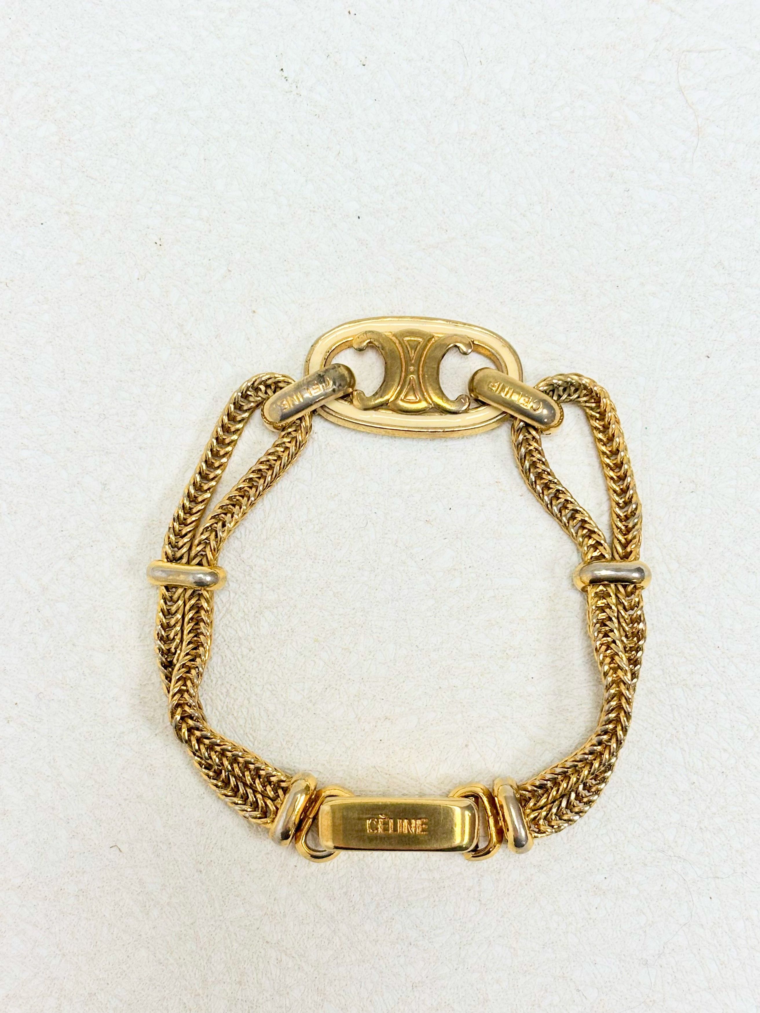 Celine CÉLINE Bracelet Maille Triomphe Size ONE SIZE - 1 Thumbnail