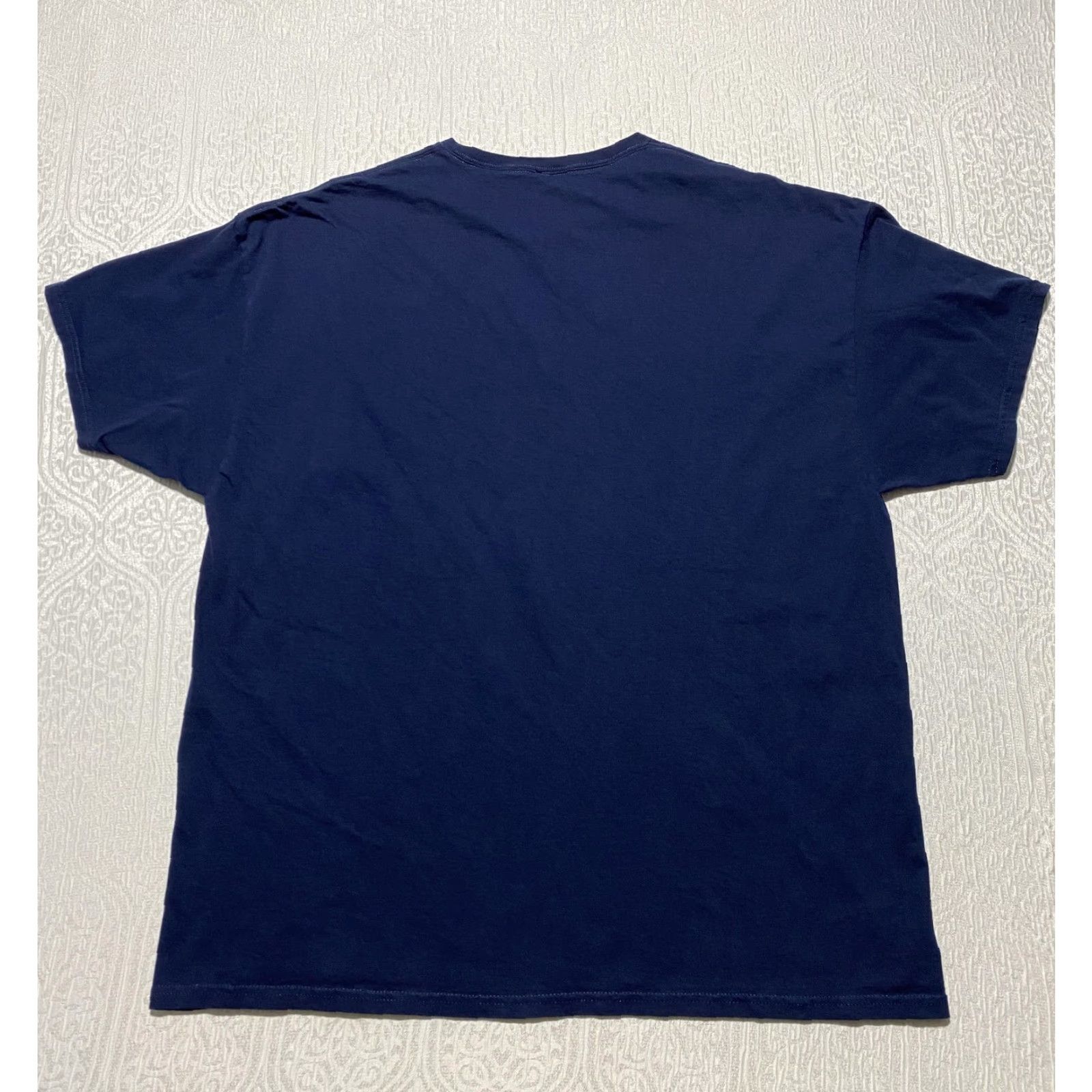 Disney Disney Mickey & Friends Shirt Mens 2XL Blue Graphic Tee Cartoon Classic Crew Neck Short Sleeve Navy blue 2XL Mens Size US XXL / EU 58 / 5 - 2 Thumbnail