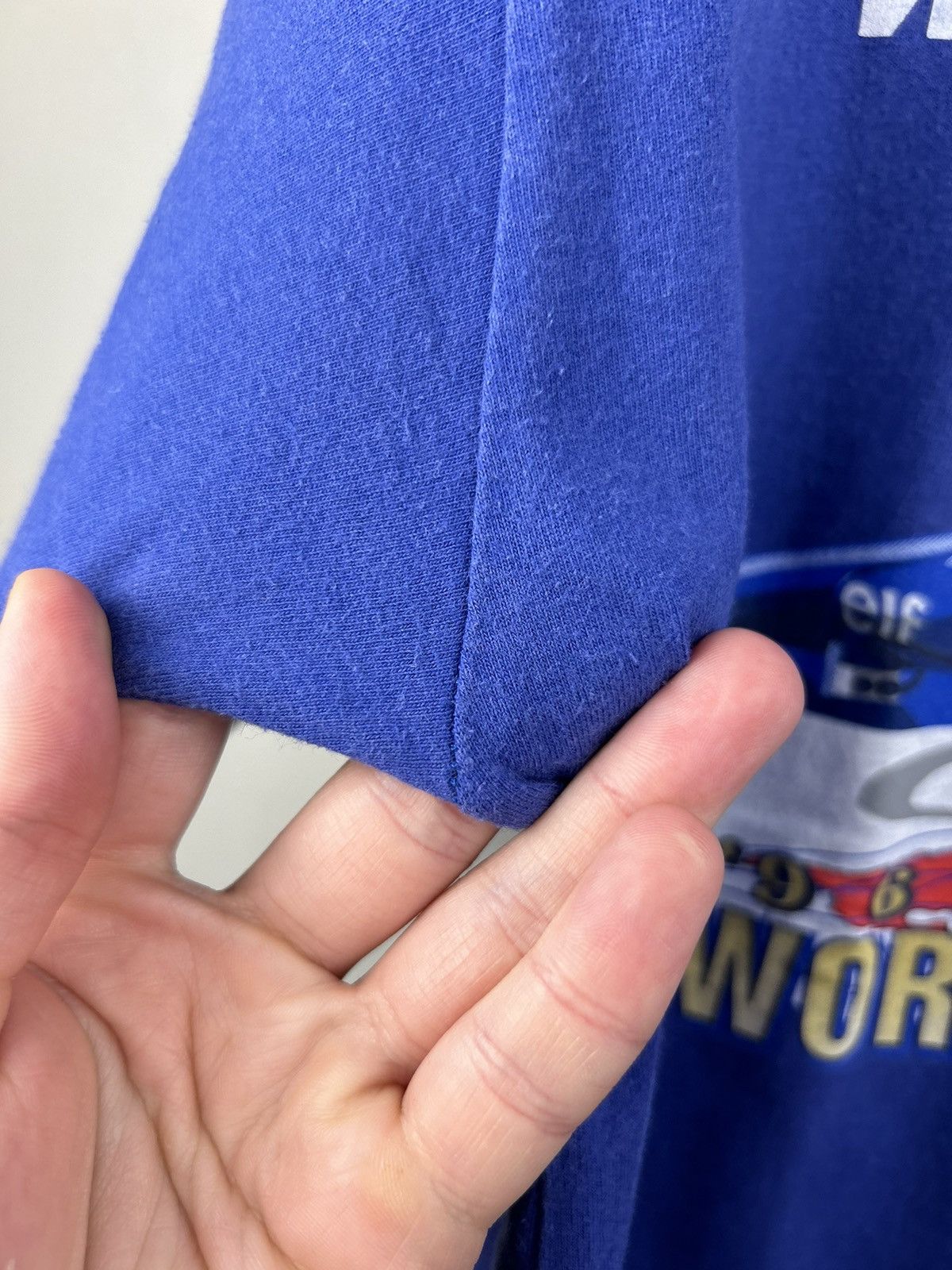Vintage Vintage 90s Rothmans Williams Renault World Champions Tee Size US XL / EU 56 / 4 - 7 Thumbnail