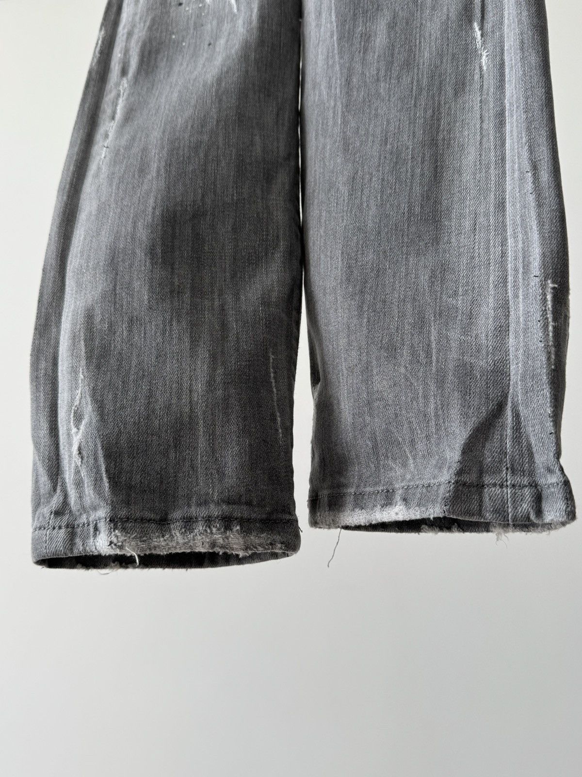 Designer × Dsquared2 Dsquared2 2018 Distressed Painted Skinny Jeans Pants Size US 30 / EU 46 - 8 Thumbnail