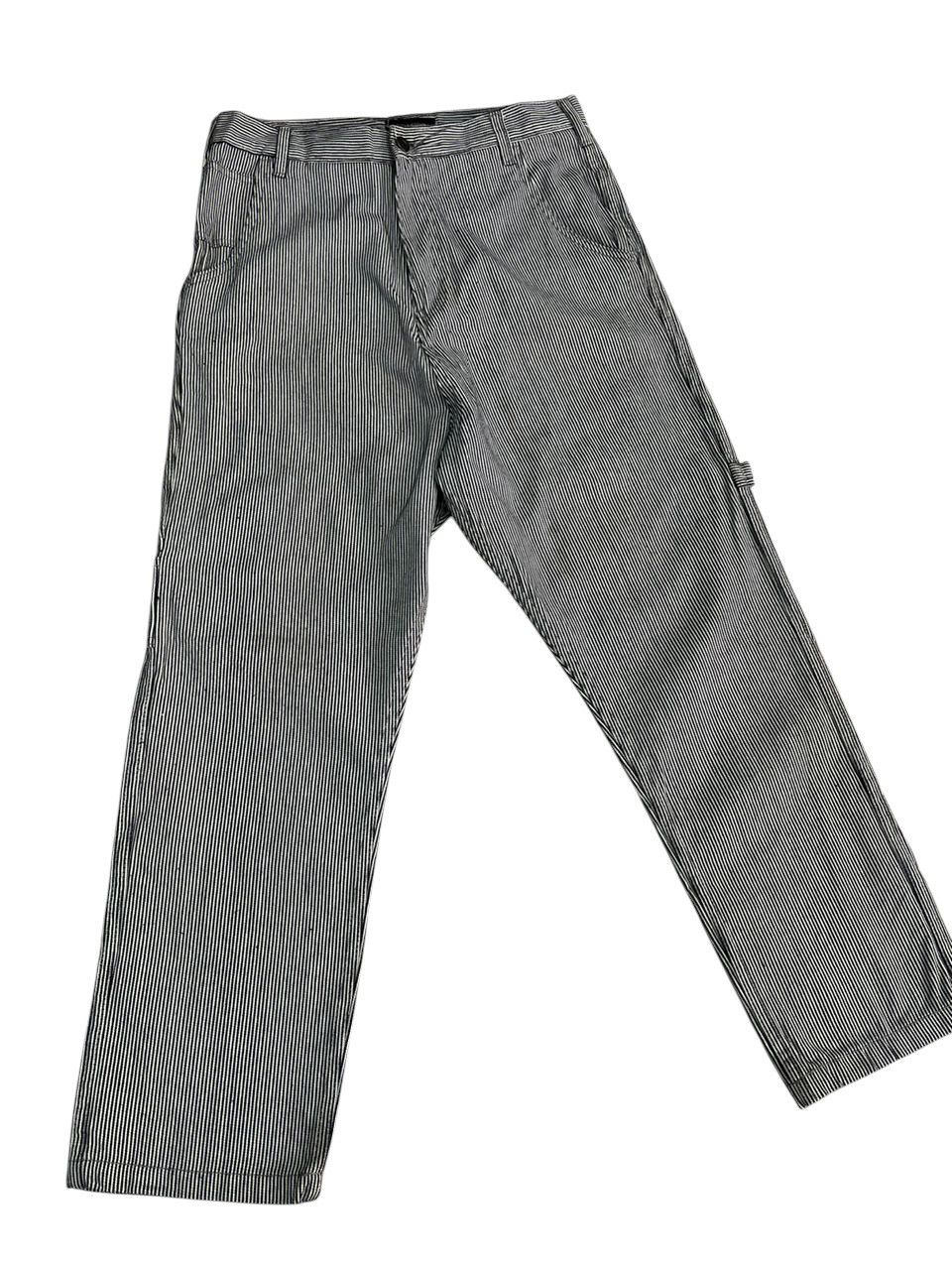 Japanese Brand Japanese Brand Jungle Storm Stripes Carpenter Pants Size US 32 / EU 48 - 7 Thumbnail