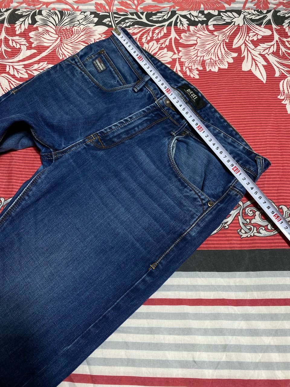 Diesel × Japanese Brand Crazy Crash Dirty Baggy Faded Jean Japan Avant Garde Style Size US 34 / EU 50 - 5 Thumbnail