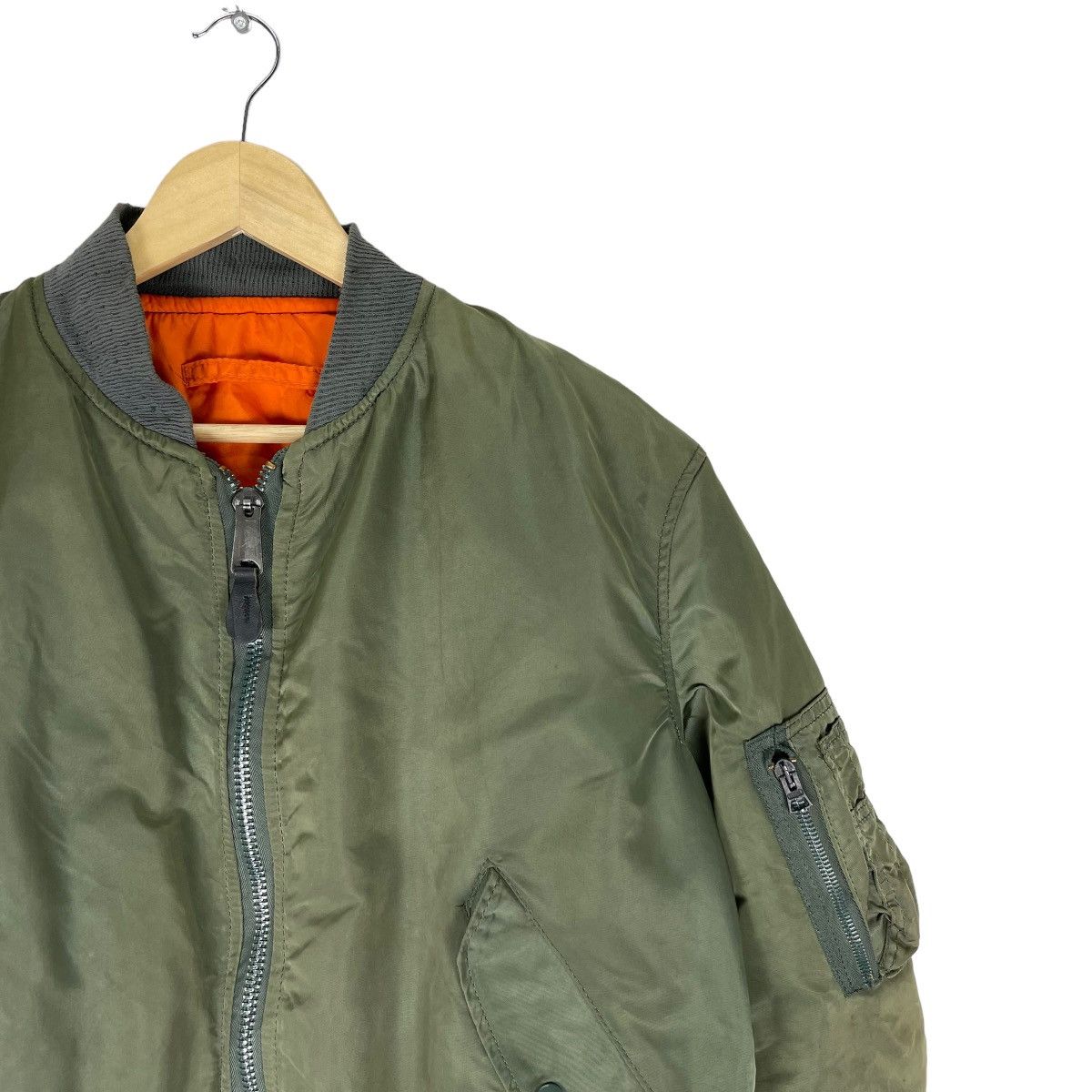 Alpha Industries ❄️ALPHA INDUSTRIES MA-1 FLYERS BOMBER VARSITY RIOT JACKET Size US M / EU 48-50 / 2 - 3 Thumbnail