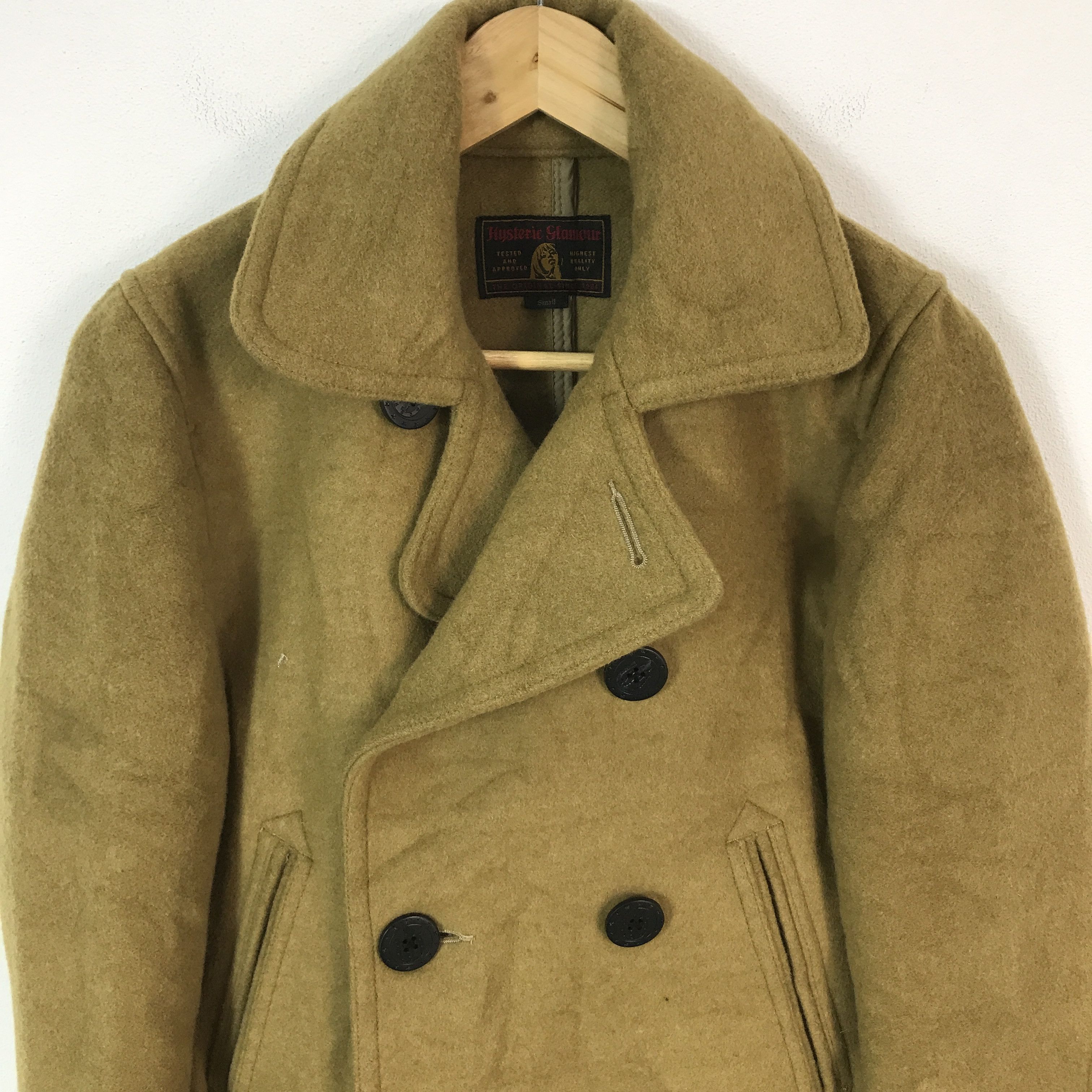 Hysteric Glamour hysteric glamour Japan Wool Double Button jacket Size US S / EU 44-46 / 1 - 3 Thumbnail
