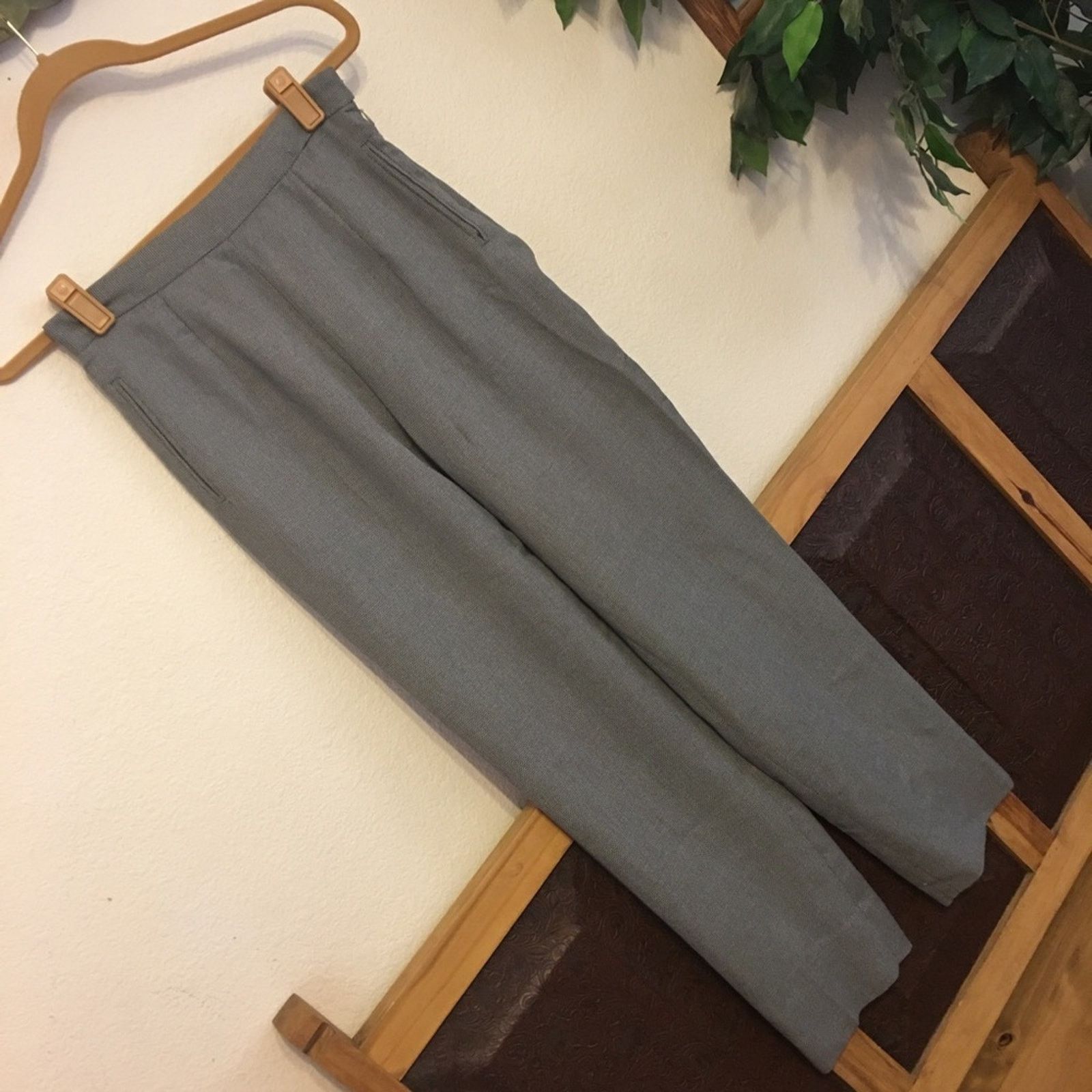 Other Vintage Renlyn New York Petites Gray pant suit 6P Size M / US 6-8 / IT 42-44 - 3 Thumbnail