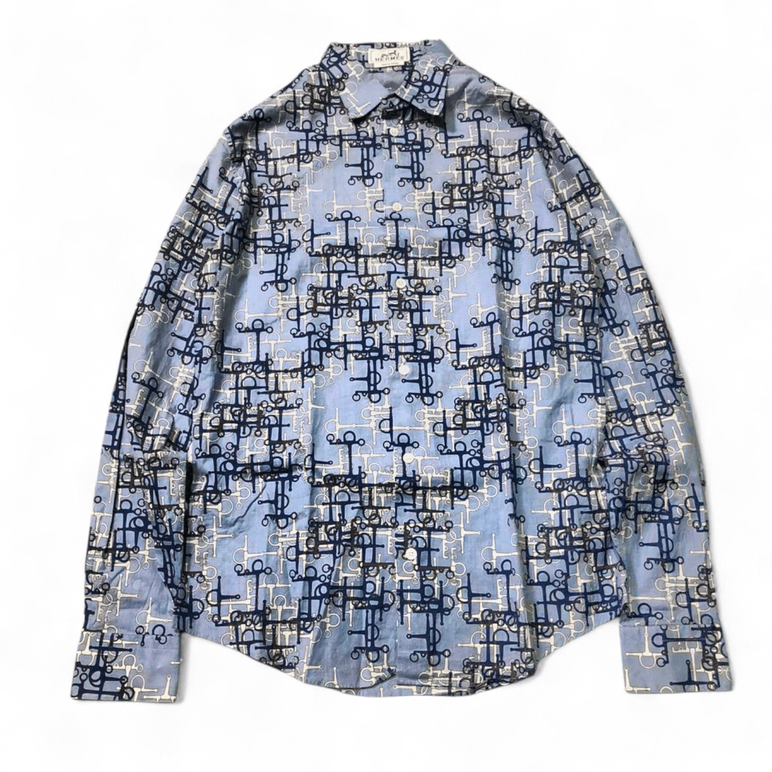 Hermes Hermes Monogram Shirts By Maison MargielaMargiela Size US M / EU 48-50 / 2 - 1 Thumbnail