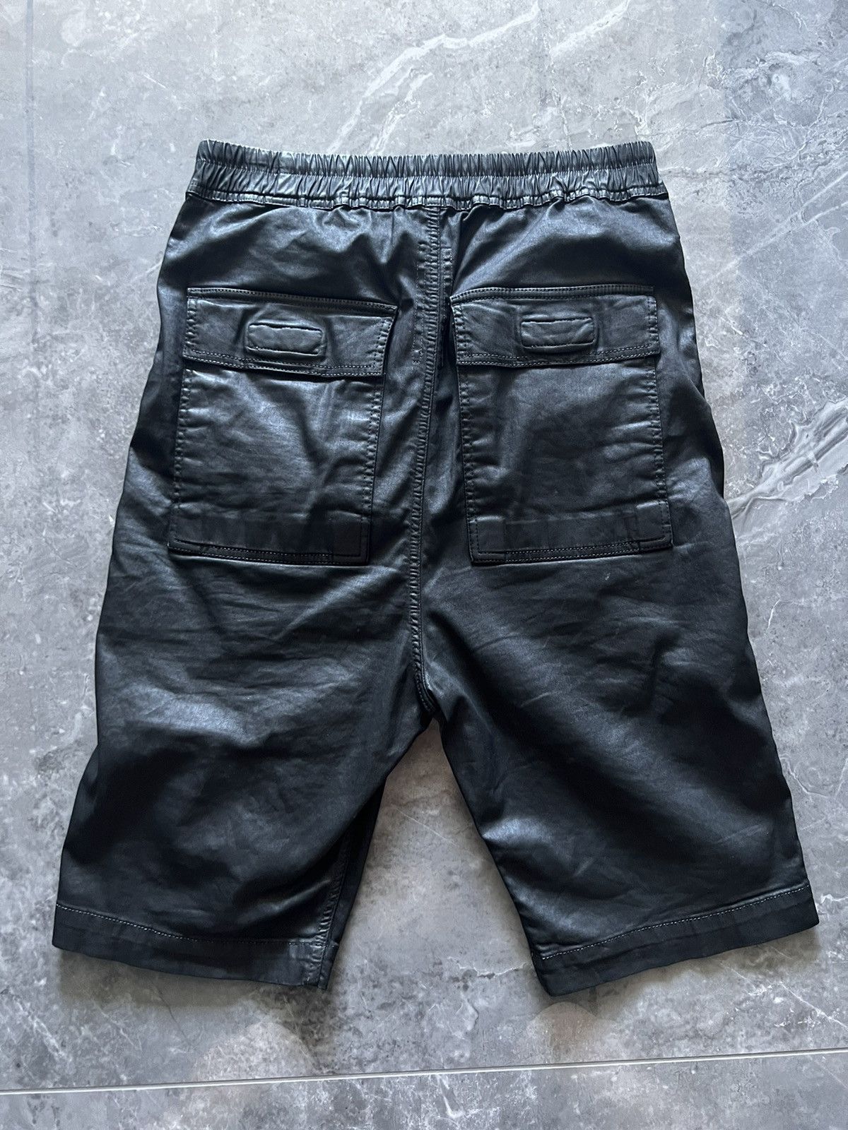 Rick Owens Drkshdw Rick Owens waxed Astaire Pods shorts SBW Size US 32 / EU 48 - 3 Thumbnail