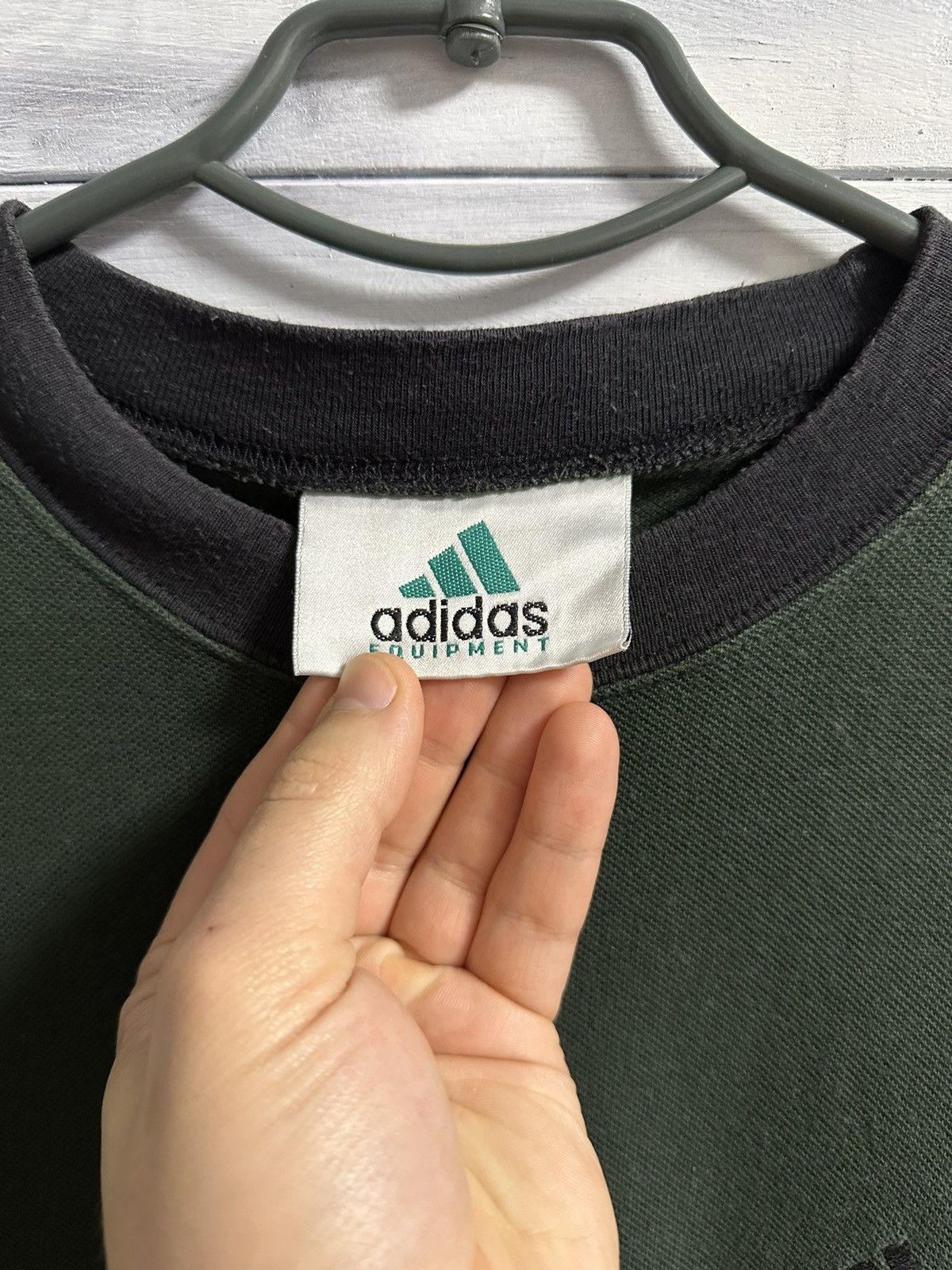 Adidas Rare Vintage T-Shirt Adidas Equipment Small Logo. Size US S / EU 44-46 / 1 - 7 Thumbnail