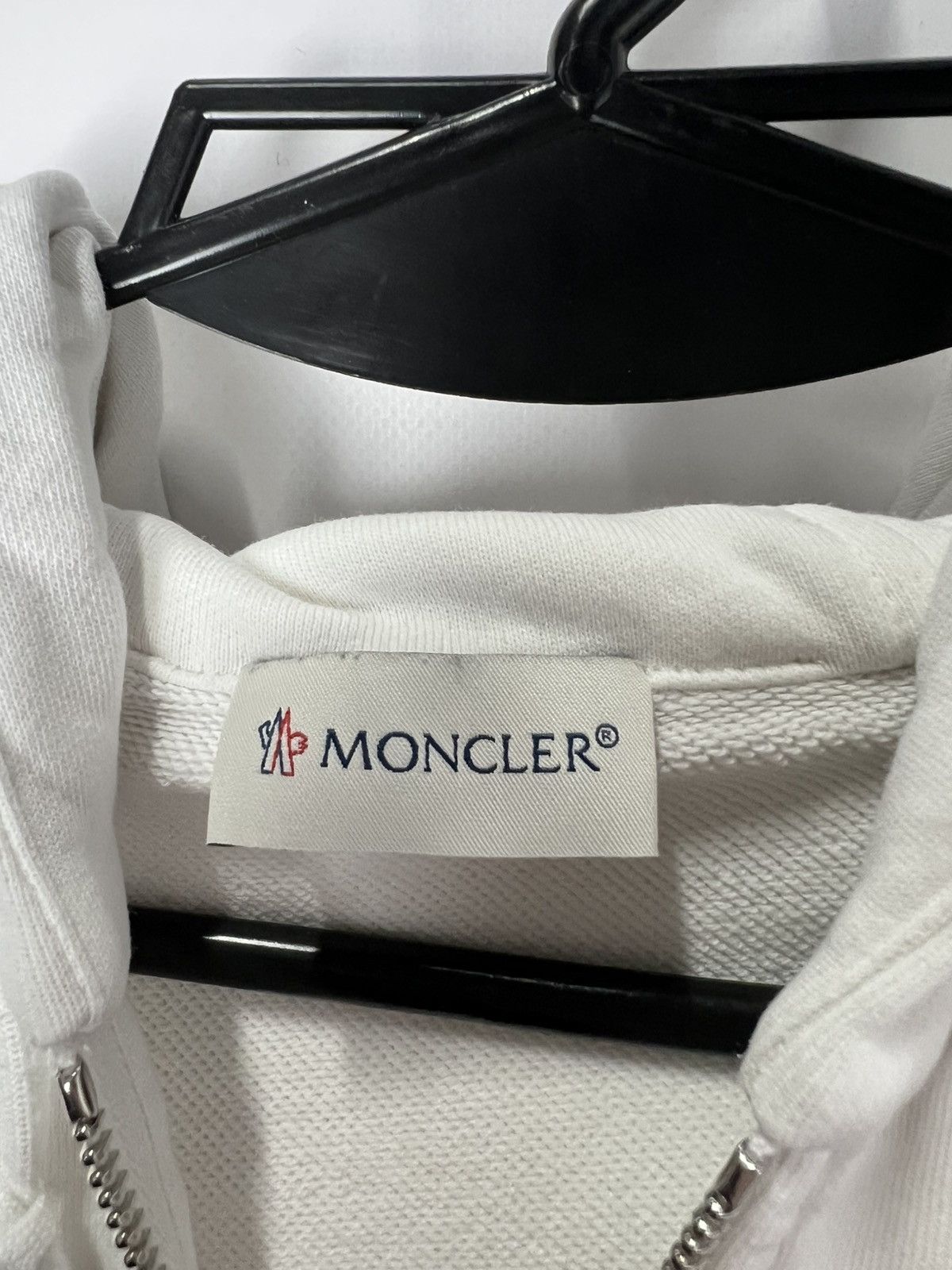 Moncler Vintage luxury y2k Moncler Maglia Zip up Hoodie Size L / US 10 / IT 46 - 10 Thumbnail