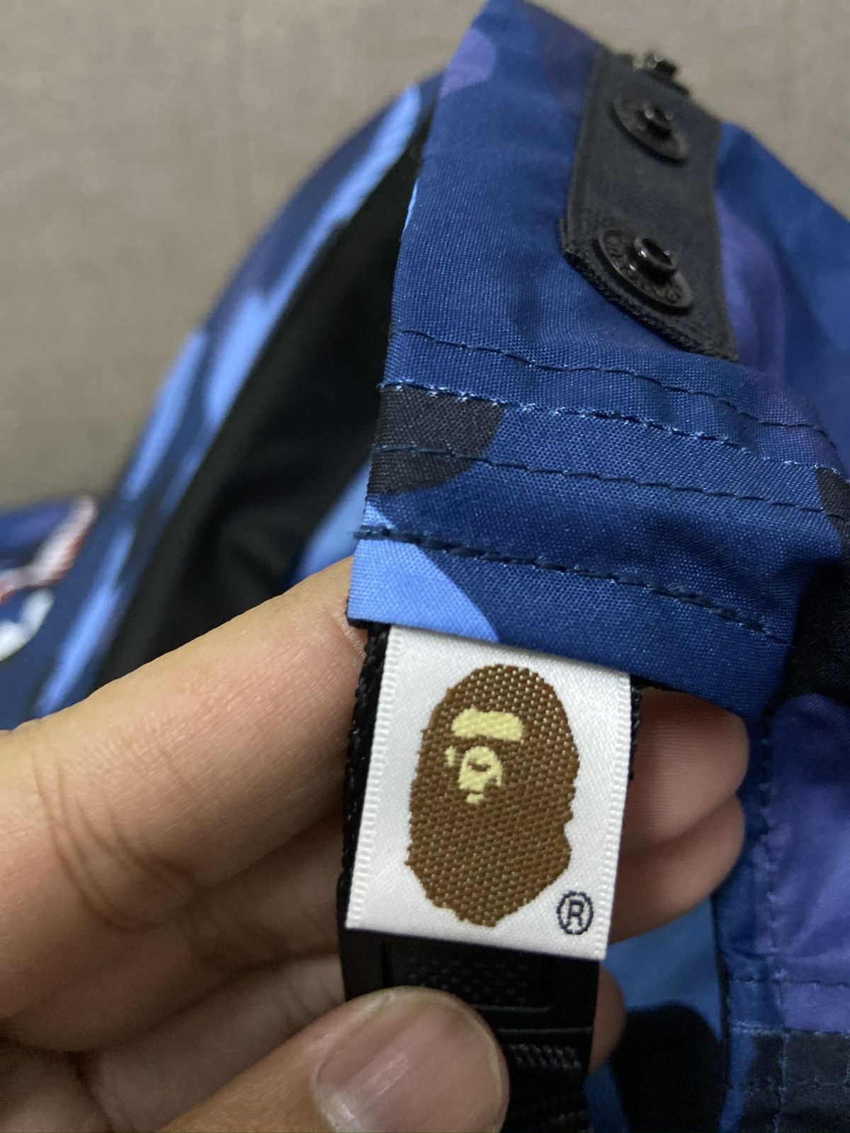 Bape Gradation Camo Mask 5 Panel Cap FW19 Size ONE SIZE - 13 Thumbnail