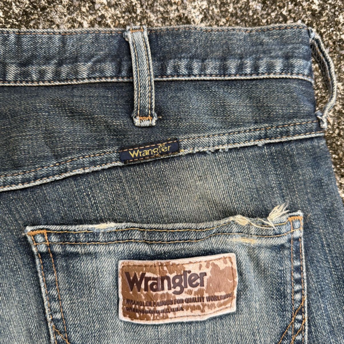 Wrangler VINTAGE EDWIN RUSTY FADED JEAN PANTS Size US 35 - 15 Thumbnail