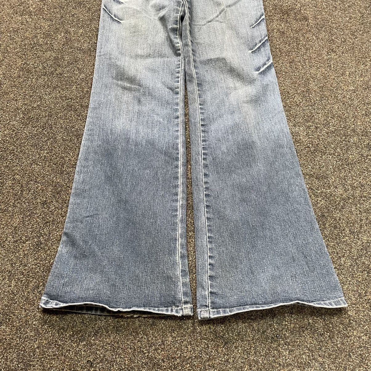 Vintage Vintage Y2K Baggy Flared Jeans Skater Distressed Grunge 29 Size US 29 - 5 Thumbnail
