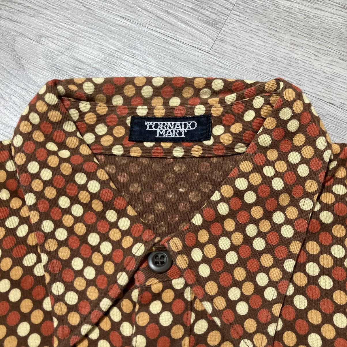 Tornado Mart 2000s Tornado Mart Japan Polkadot Motif Button Up Shirt Size US M / EU 48-50 / 2 - 10 Thumbnail