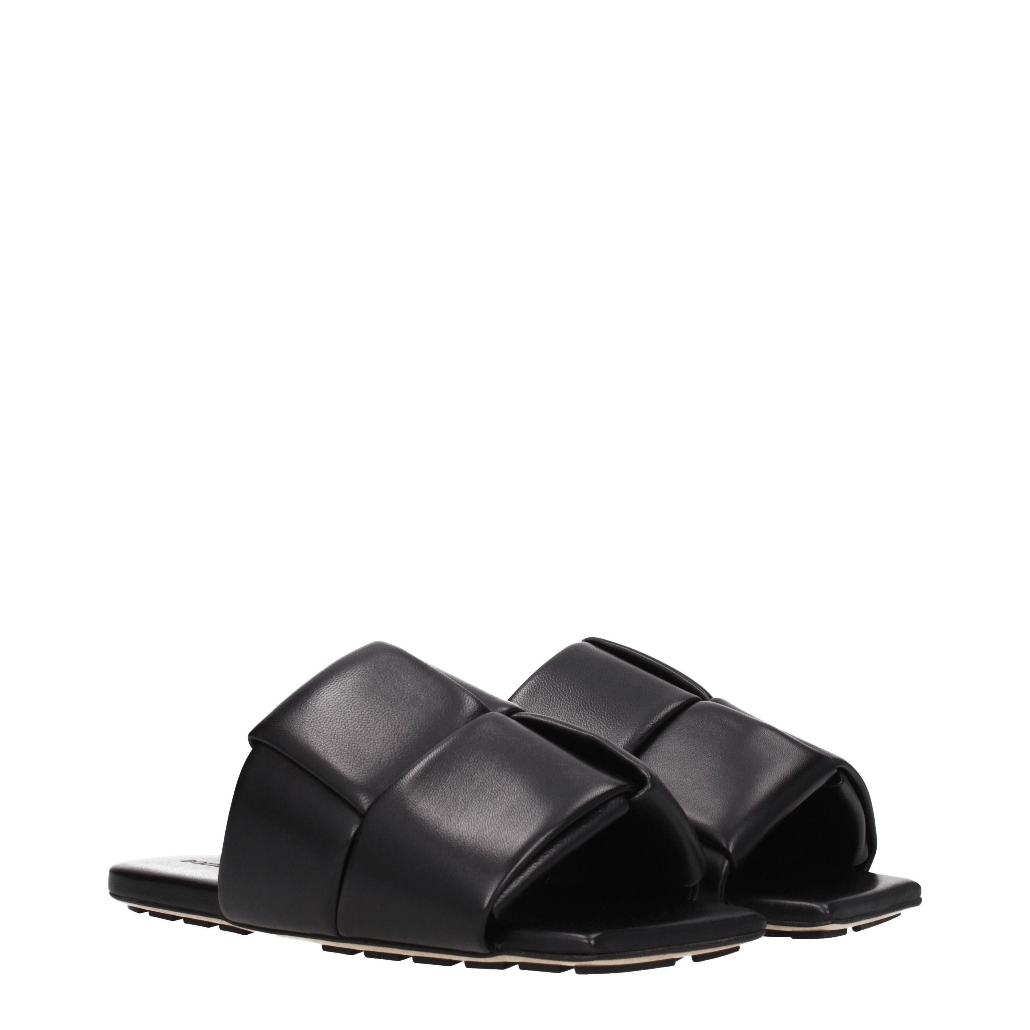 Slippers in Leather