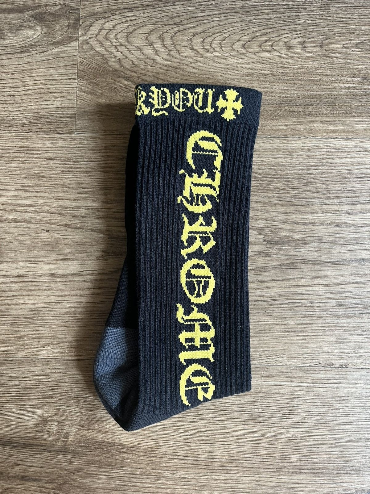 Chrome Hearts Woman's Sport Sock Medium Black | Grailed