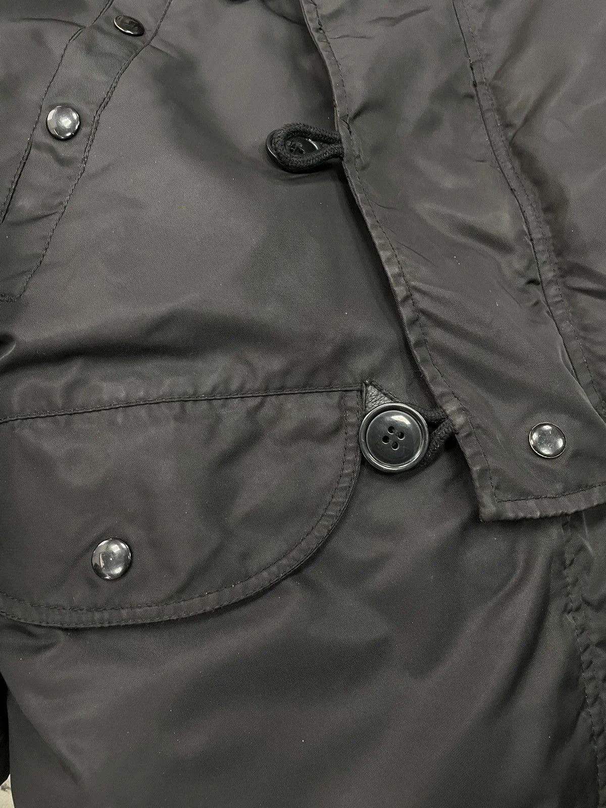 Alpha Industries Vintage Black Parka Jacket Faux Fur Hood Military Size US S / EU 44-46 / 1 - 5 Thumbnail