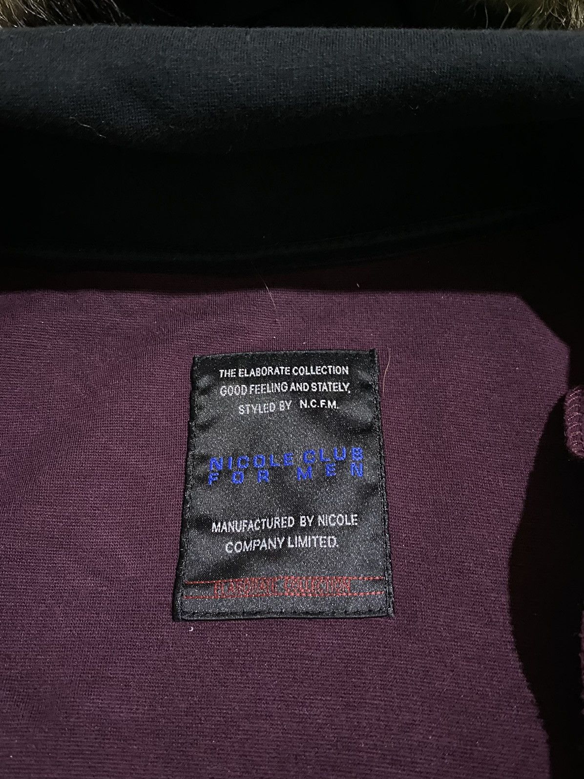 Le Grande Bleu (L.G.B.) NICOLE CLUB FOR MEN DEEP DARKNESS FUR HOODIE Size US M / EU 48-50 / 2 - 8 Thumbnail