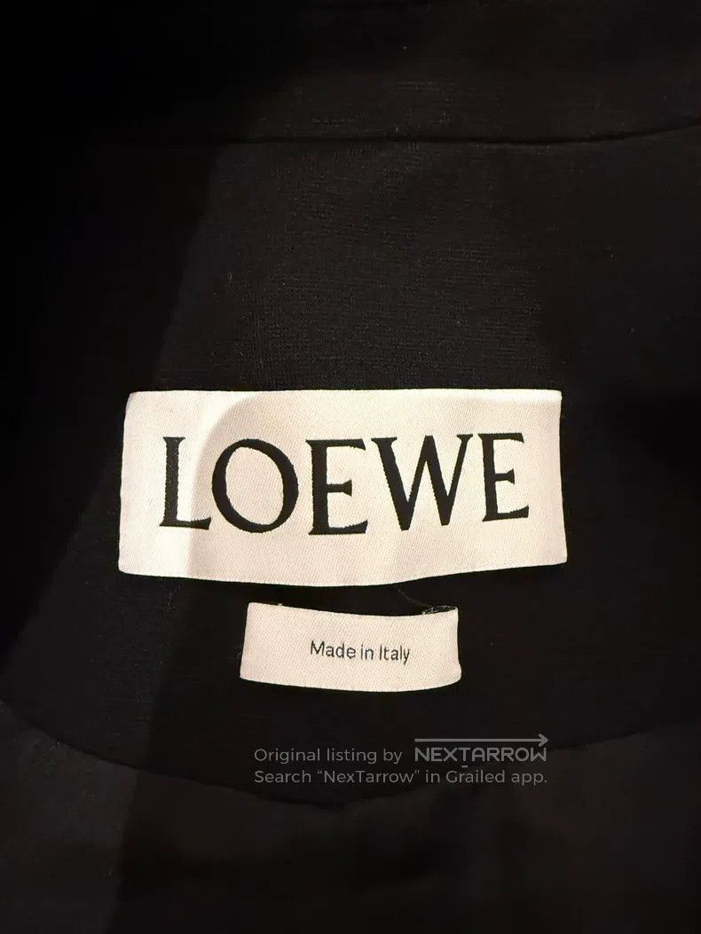 Loewe Loewe Ethnic Style Woolen Coat, Mid-Length Size XXS / US 00 / IT 34 - 3 Thumbnail