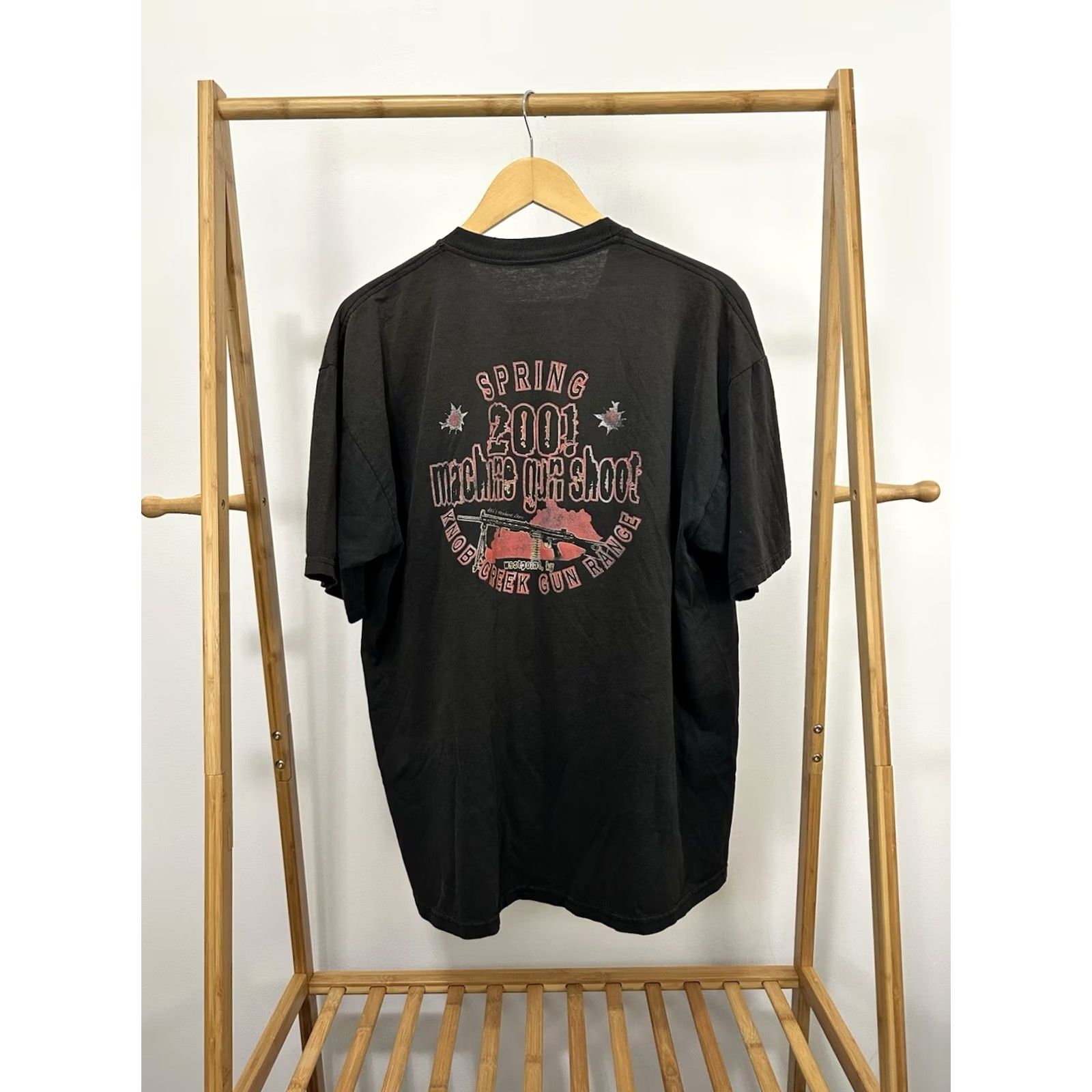 Toy Machine VTG H&K Machine Gun West Point KY Faded Rifle NRA Worn T-Shirt XL Black Mens XL T-Shirt H&K Shirt olds 90s Size US XL / EU 56 / 4 - 2 Thumbnail