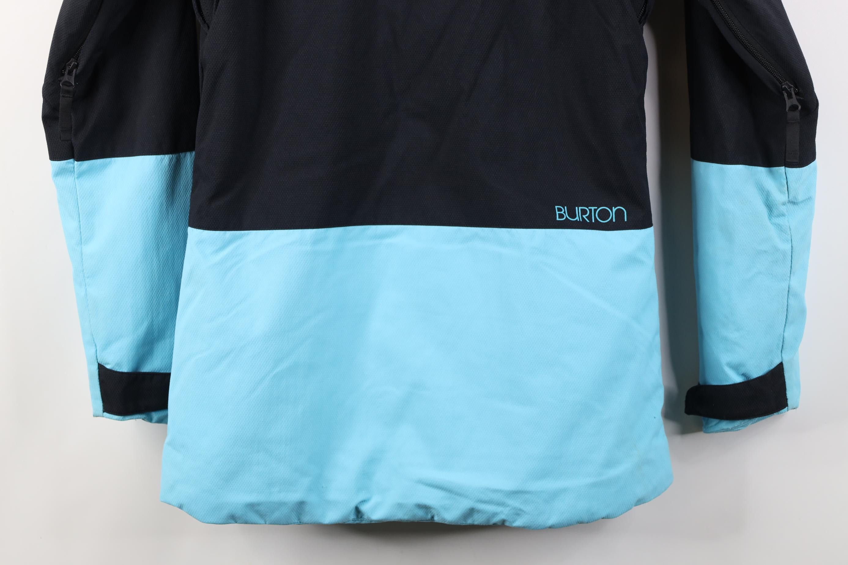 Burton Burton DryRide Spell Out Color Block Hooded Snowboard Jacket Size XS / US 0-2 / IT 36-38 - 17 Thumbnail