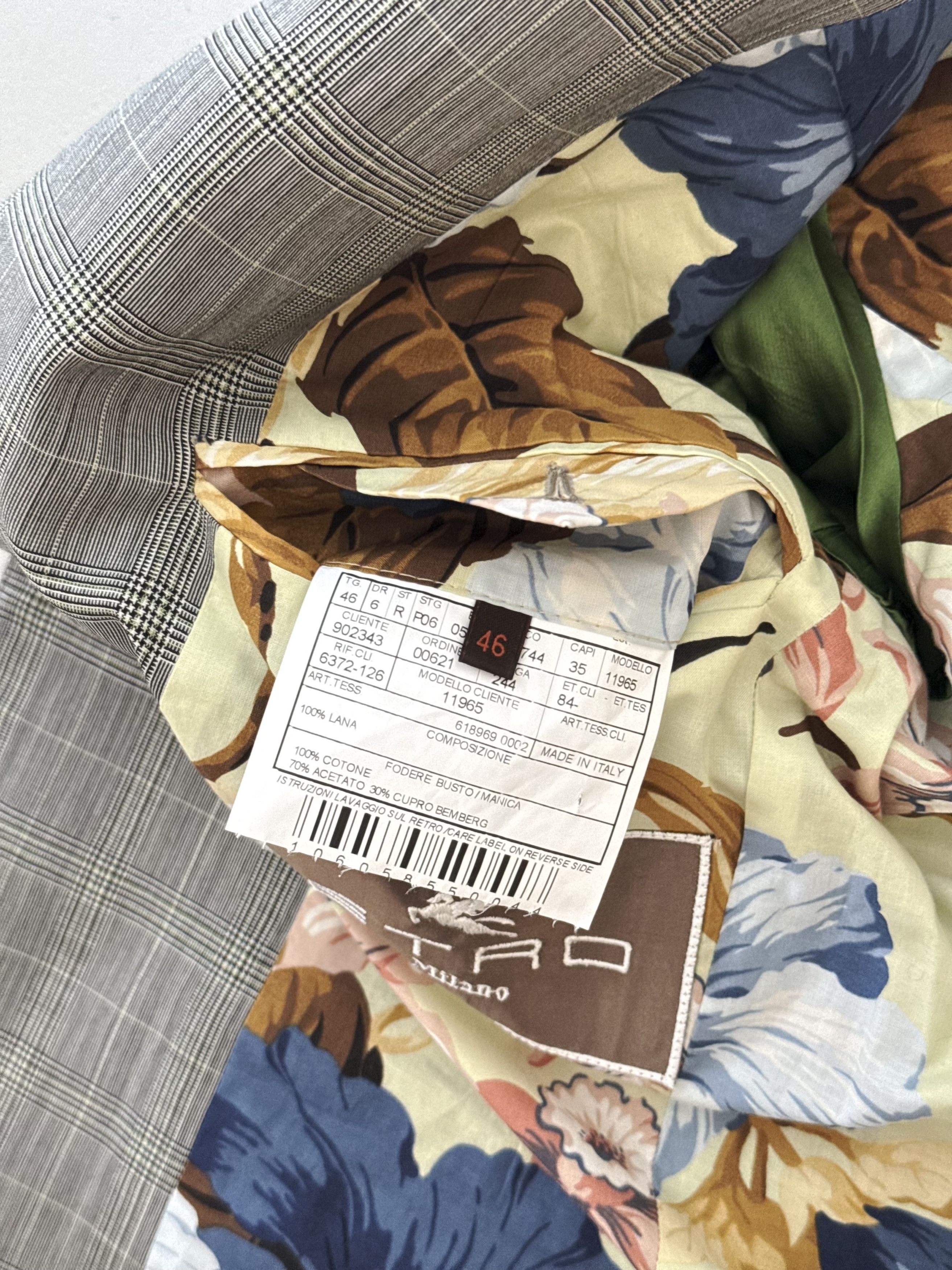 Etro Etro Milano - Glen Plaid Suit Size 36R - 6 Thumbnail