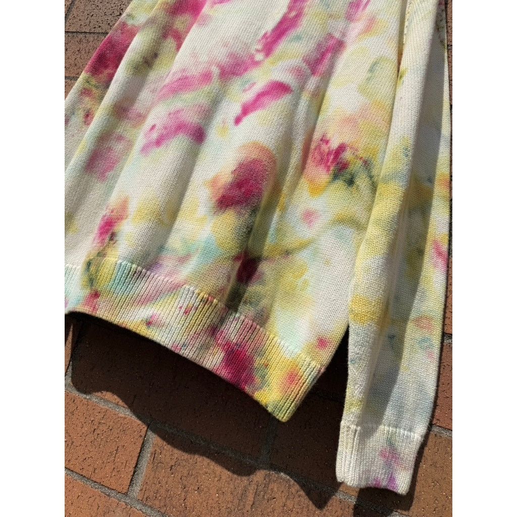 Chaps × Vintage Y2K Chaps Hand Dyed Vintage Tie Dye Crewneck Sweater Crest Size US XXL / EU 58 / 5 - 6 Thumbnail
