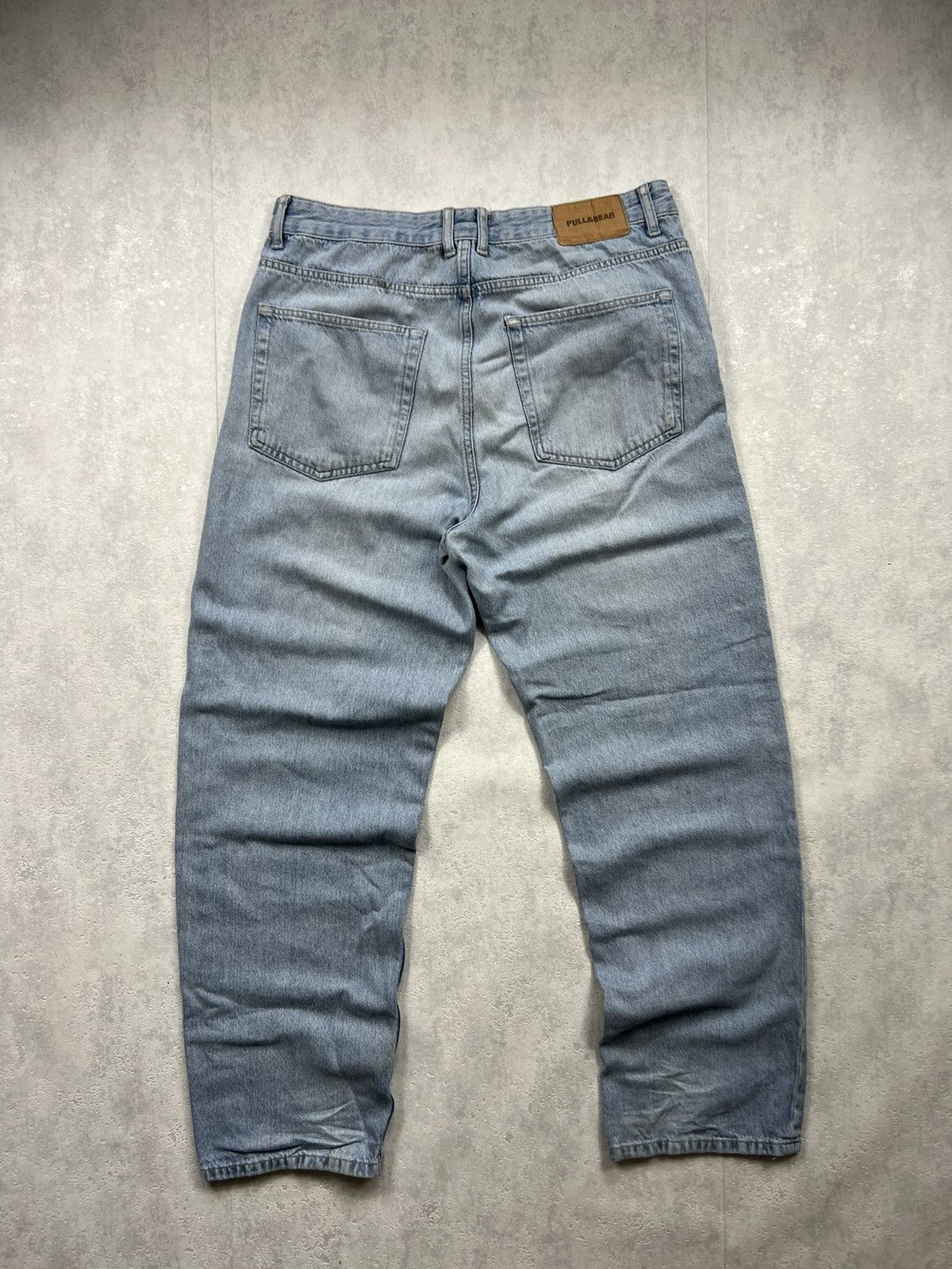 Vintage 00’s VINTAGE PULL AND BEAR RARE BAGGY Y2K HIP HOP JEANS Size US 32 / EU 48 - 1 Thumbnail