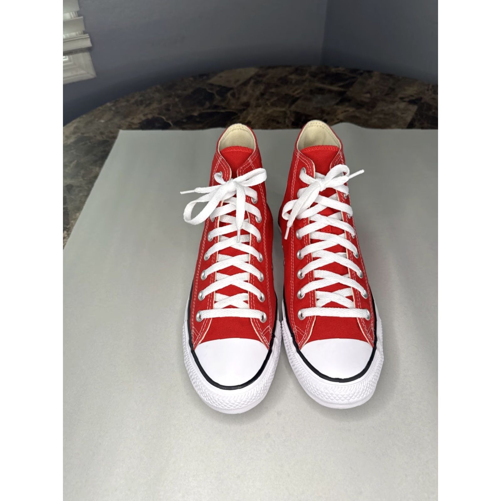 Converse Converse All Star High Hi-Top Red Men’s 9 Sneakers Shoes Shoes Sneakers Stars Mens High Top Red Size US M / EU 48-50 / 2 - 6 Thumbnail