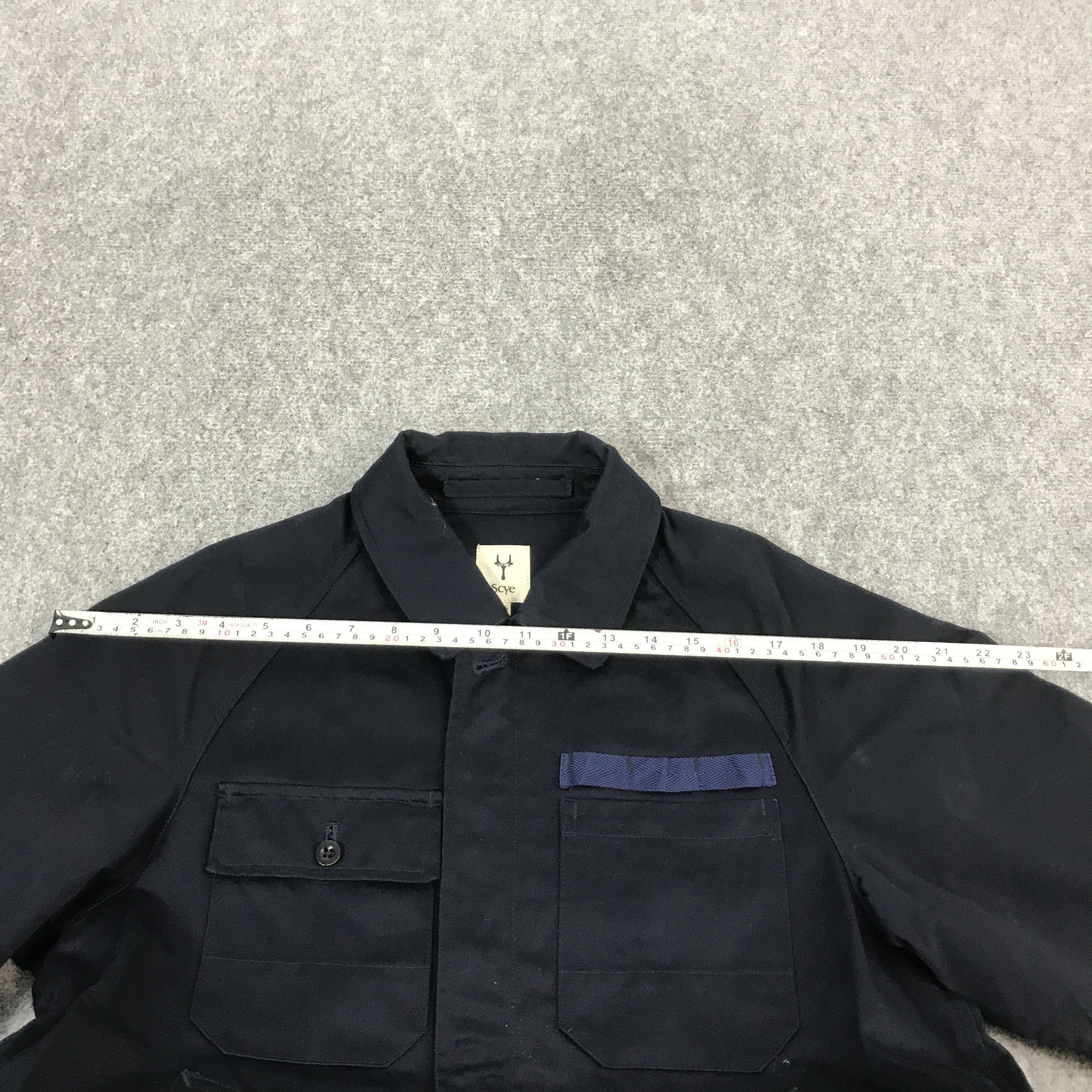 SCYE Scye X Masterplece Japan Navy Workers jacket Size US L / EU 52-54 / 3 - 8 Thumbnail