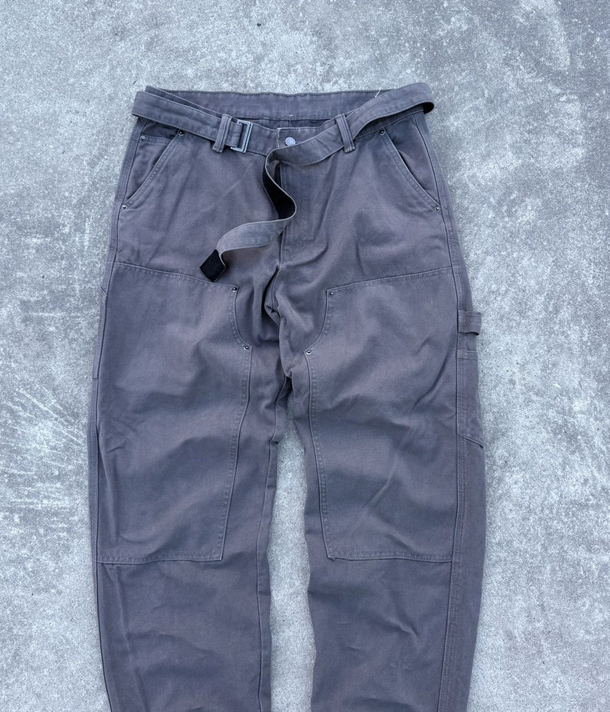Vintage Vintage Y2K work wear streetwear wide avantgarde jeans Size US 34 / EU 50 - 5 Thumbnail