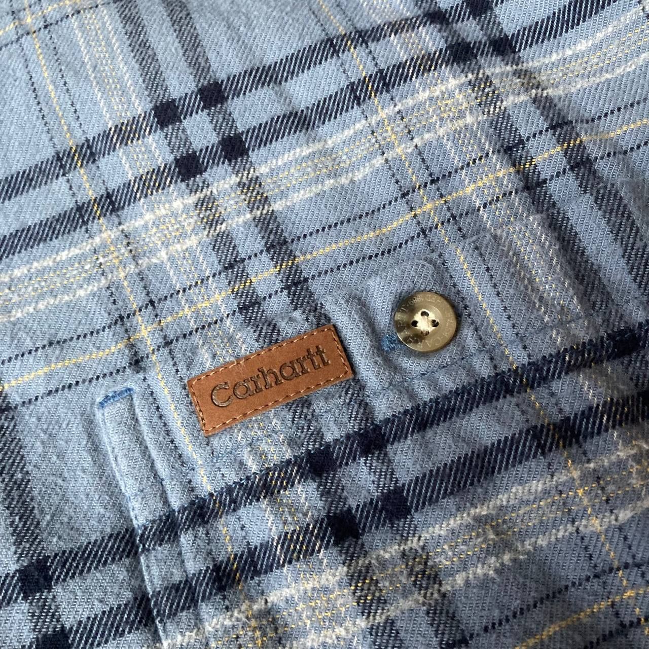 Carhartt Vintage Carhartt Flannel Button Shirt XXL Size US XXL / EU 58 / 5 - 3 Thumbnail