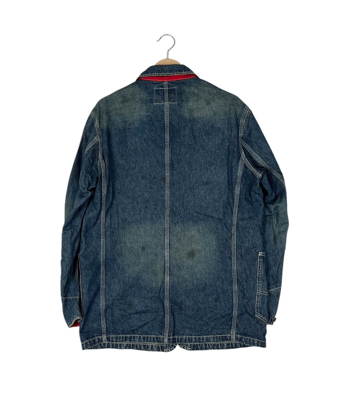 Vintage Vintage Texaco 13 Star Button Denim Jacket Size US L / EU 52-54 / 3 - 2 Thumbnail