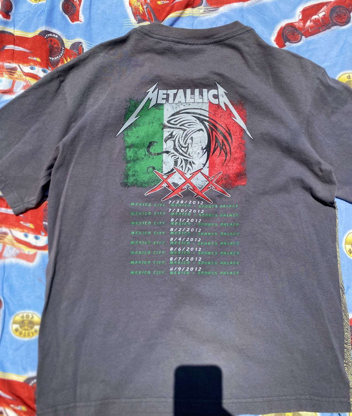 Metallica Mettalica Death Magnectic All Over Print mexican Bootleg Size US L / EU 52-54 / 3 - 5 Thumbnail