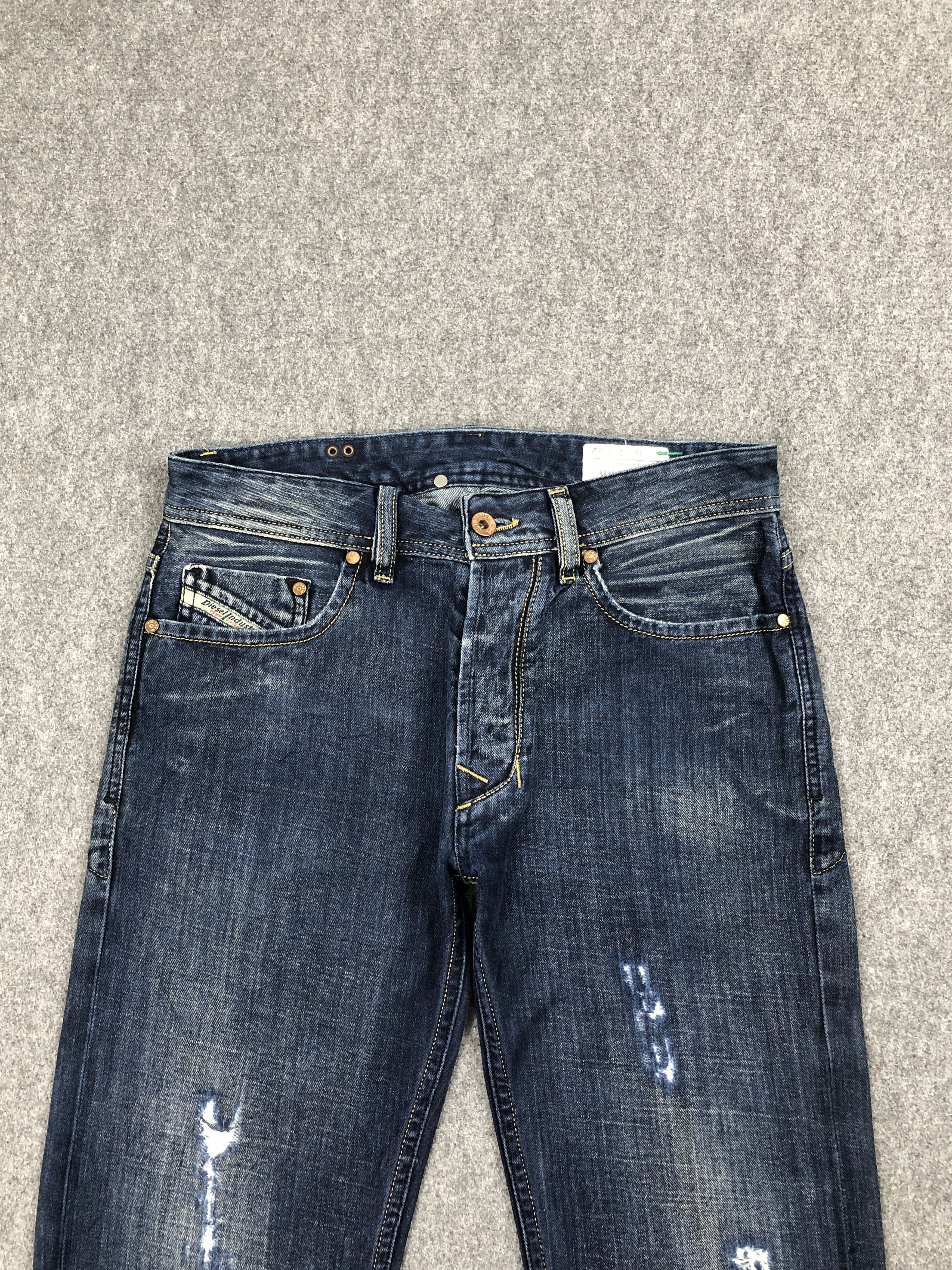 Diesel Vintage Diesel Adi-Larkee Selvedge Jeans DP2480 Size US 30 / EU 46 - 2 Thumbnail