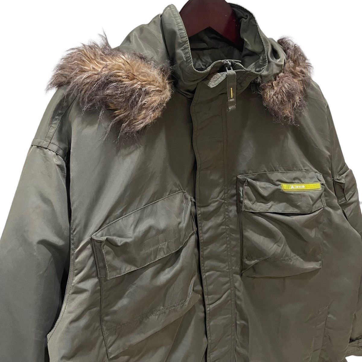 Airwalk Vintage Airwalk Military Hoodie Bomber Jacket Size US M / EU 48-50 / 2 - 5 Thumbnail