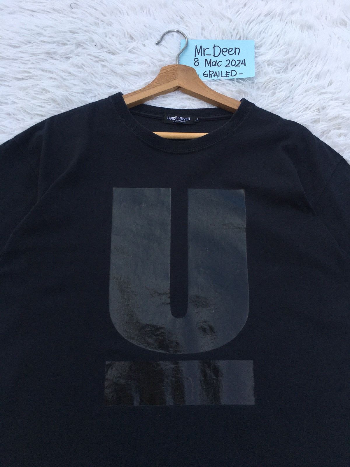 Jun Takahashi Rare Undercover Jun Takahashi U Logo Tshirt Size US L / EU 52-54 / 3 - 6 Thumbnail