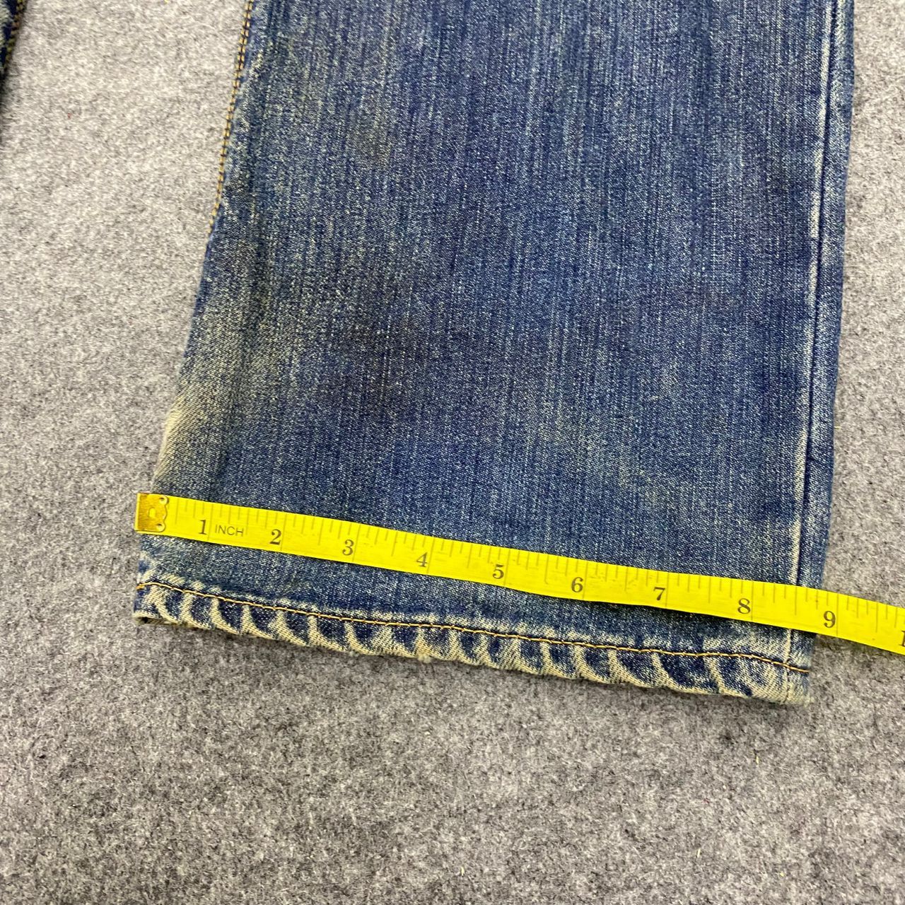 If Six Was Nine 💥Best Offer💥Vintage Bal Distressed Denim Size US 32 / EU 48 - 9 Thumbnail