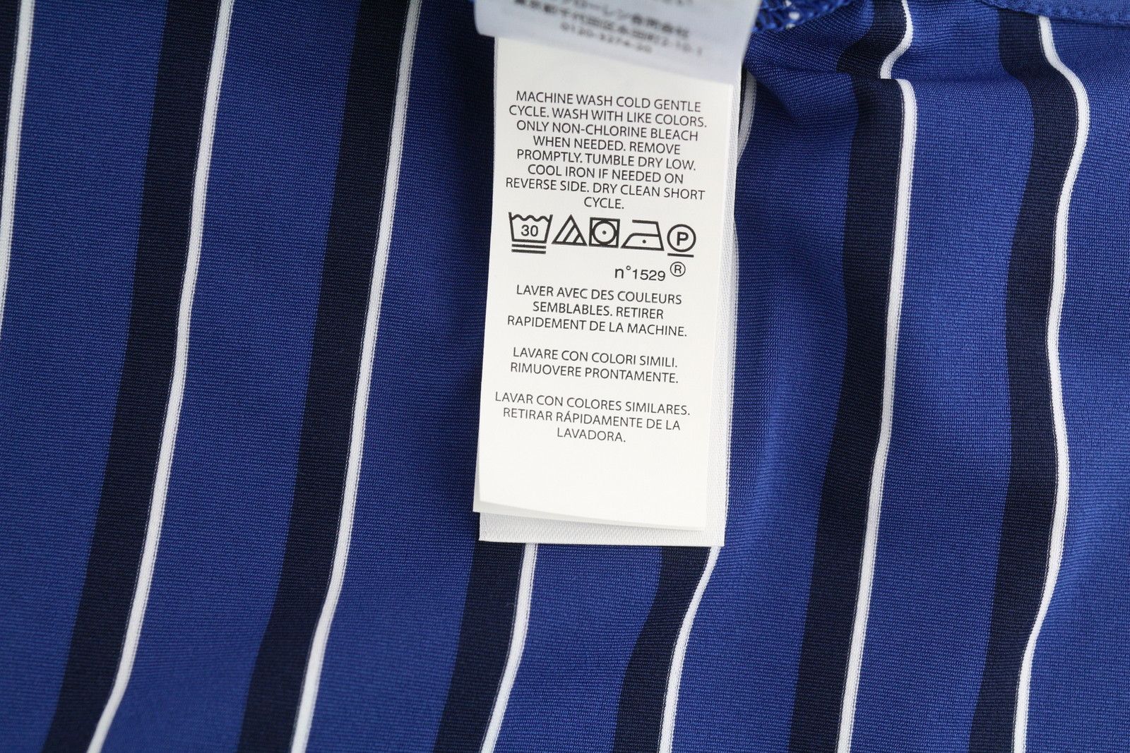 RLX Ralph Lauren GOLF 2XL Blue Striped Polo 84558 Size US XXL / EU 58 / 5 - 10 Thumbnail