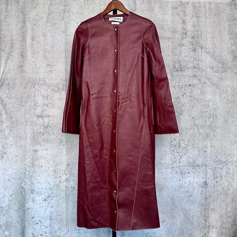 Loewe LOEWE lambskin long coat 99 new size 34 - dmc Size US XS / EU 42 / 0 - 1 Thumbnail