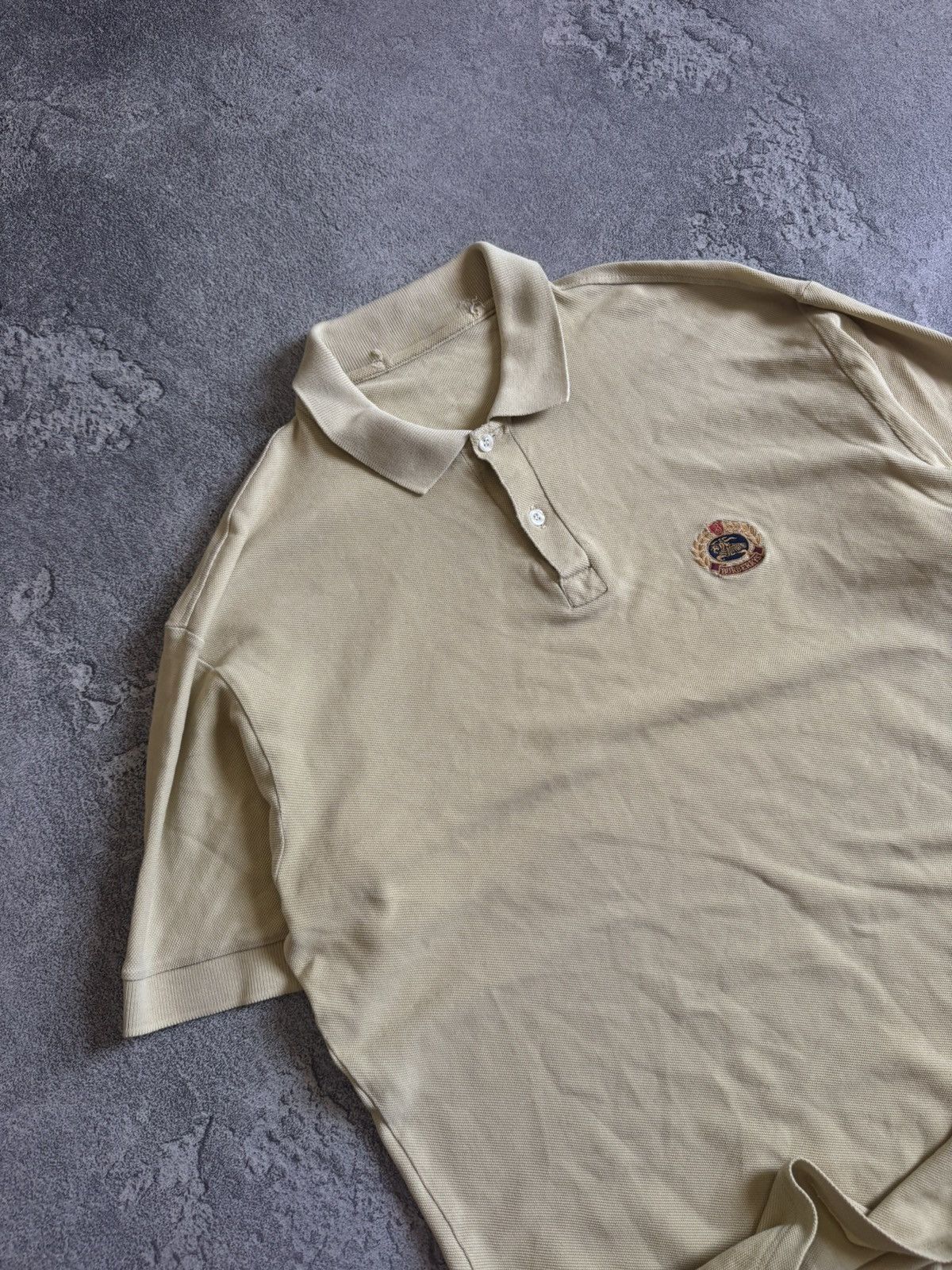 Burberry Burberrys 90s vintage retro polo tee t-shirt distressed Size US XL / EU 56 / 4 - 2 Thumbnail