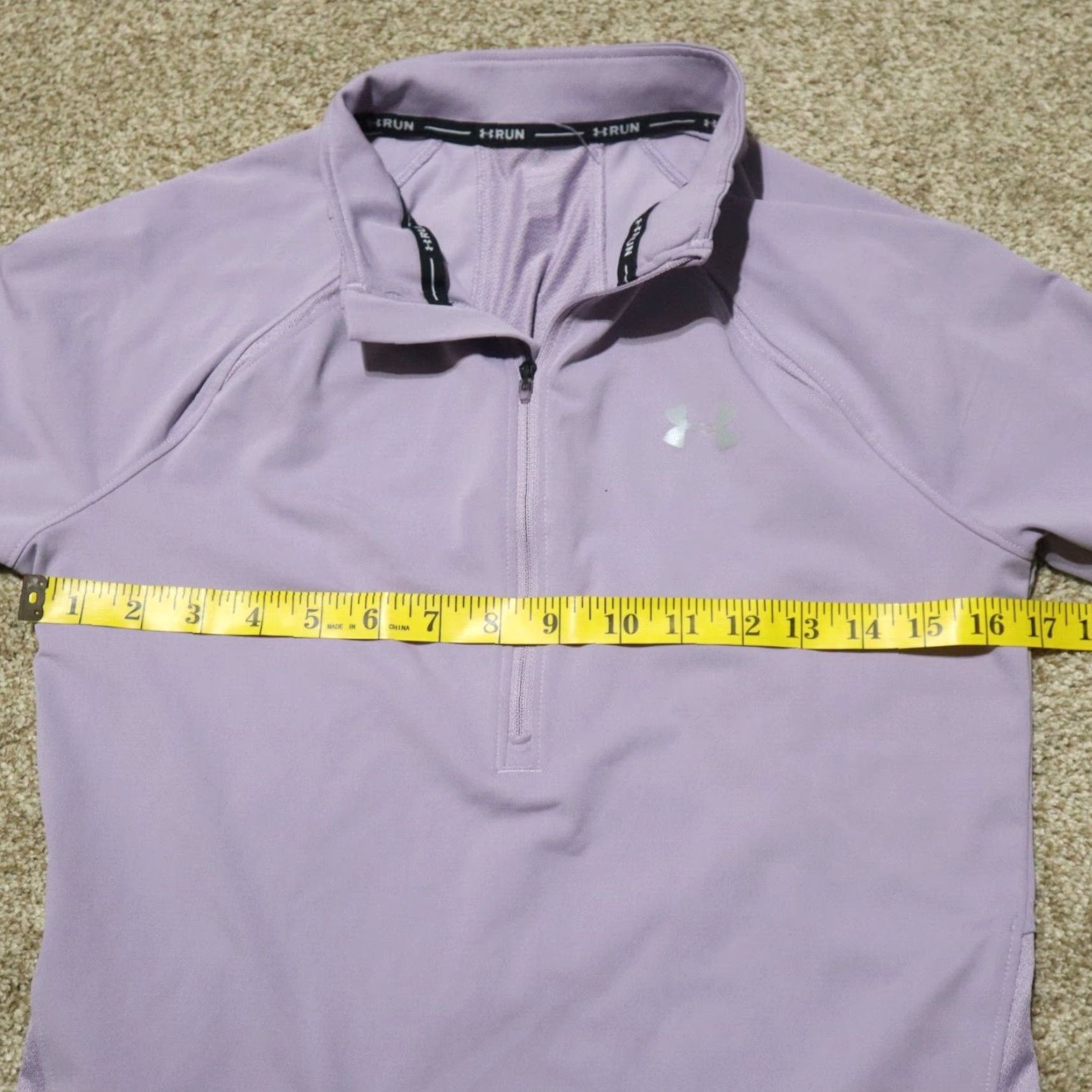 Under Armour Under Armour Jacket Women S Purple 1/4 Zip Running Activewear Size S Small Size S / US 4 / IT 40 - 5 Thumbnail