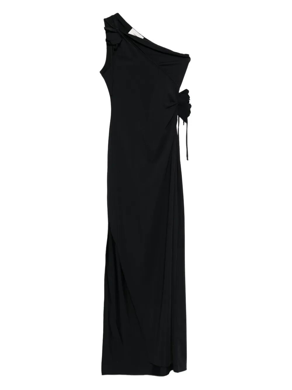 Coperni "ASYMMETRIC FLOWER GOWN" Size L / US 10 / IT 46 - 1 Thumbnail
