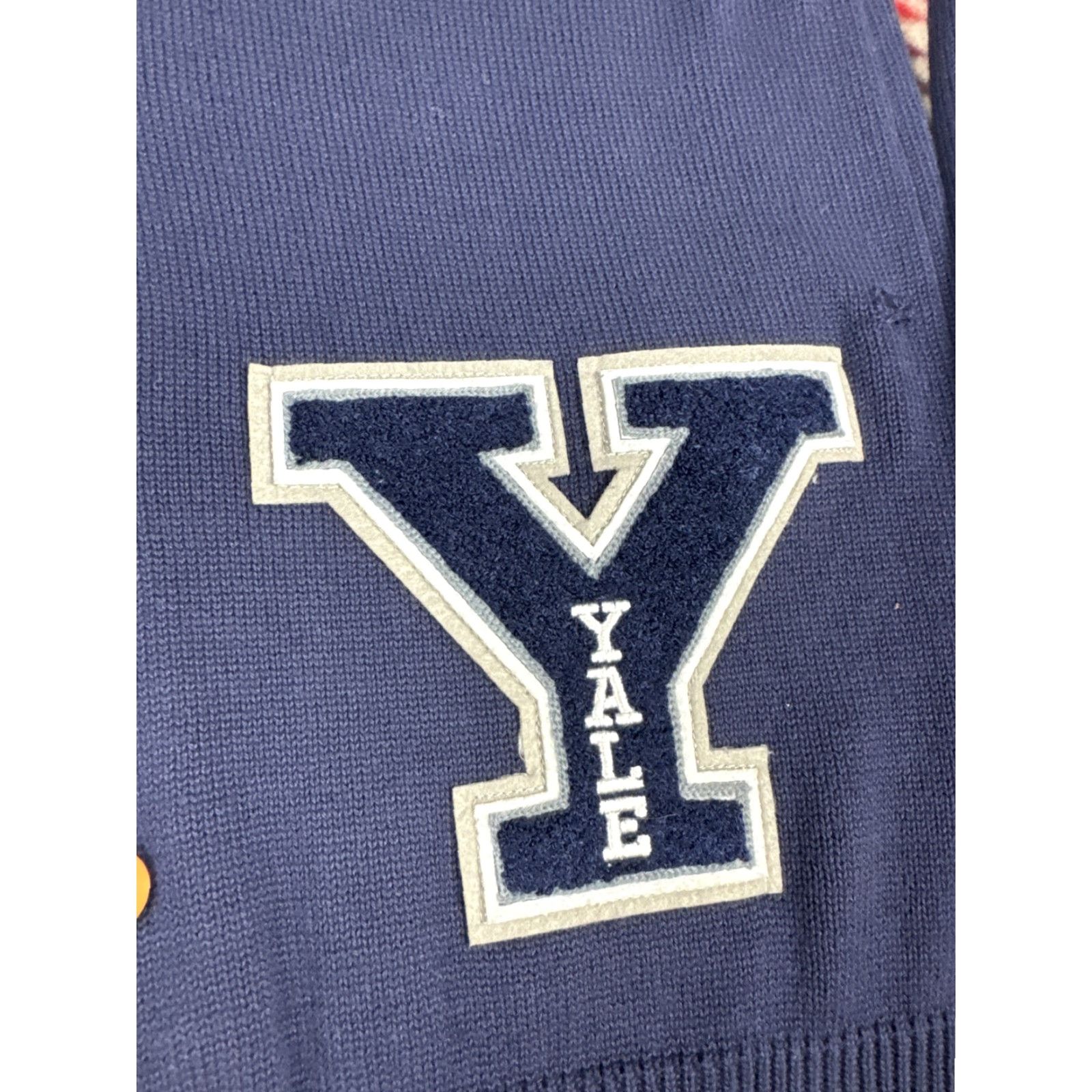 Vintage VINTAGE The Yale Bookstore Yale University Cardigan Sweater Sz Small Unisex Mens White Cardigan University Mens S Size US S / EU 44-46 / 1 - 2 Thumbnail