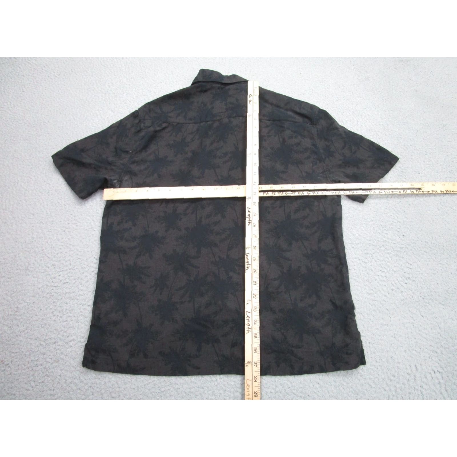 Nat Nast VINTAGE Nat Nast Shirt Mens M Black Brown Silk Floral Palm Leaf Hawaiian Camp Size US M / EU 48-50 / 2 - 6 Thumbnail