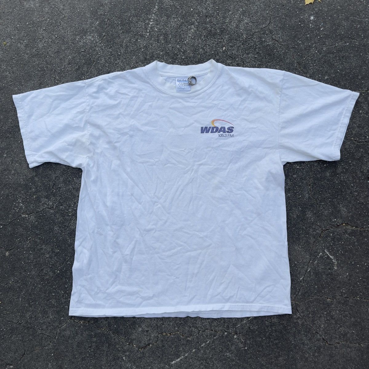 Japanese Brand × Vintage Vintage WDAS 105.3 FM Smooth Jazz Philly Radio Shirt Size US XL / EU 56 / 4 - 1 Thumbnail