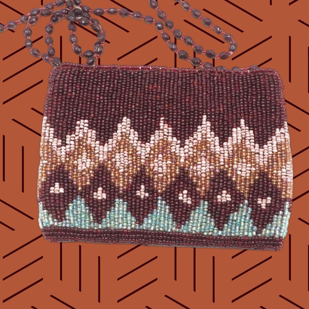 Moynat Moyna Beaded Purse Small Evening Bag Clutch Women XS? Size ONE SIZE - 1 Thumbnail