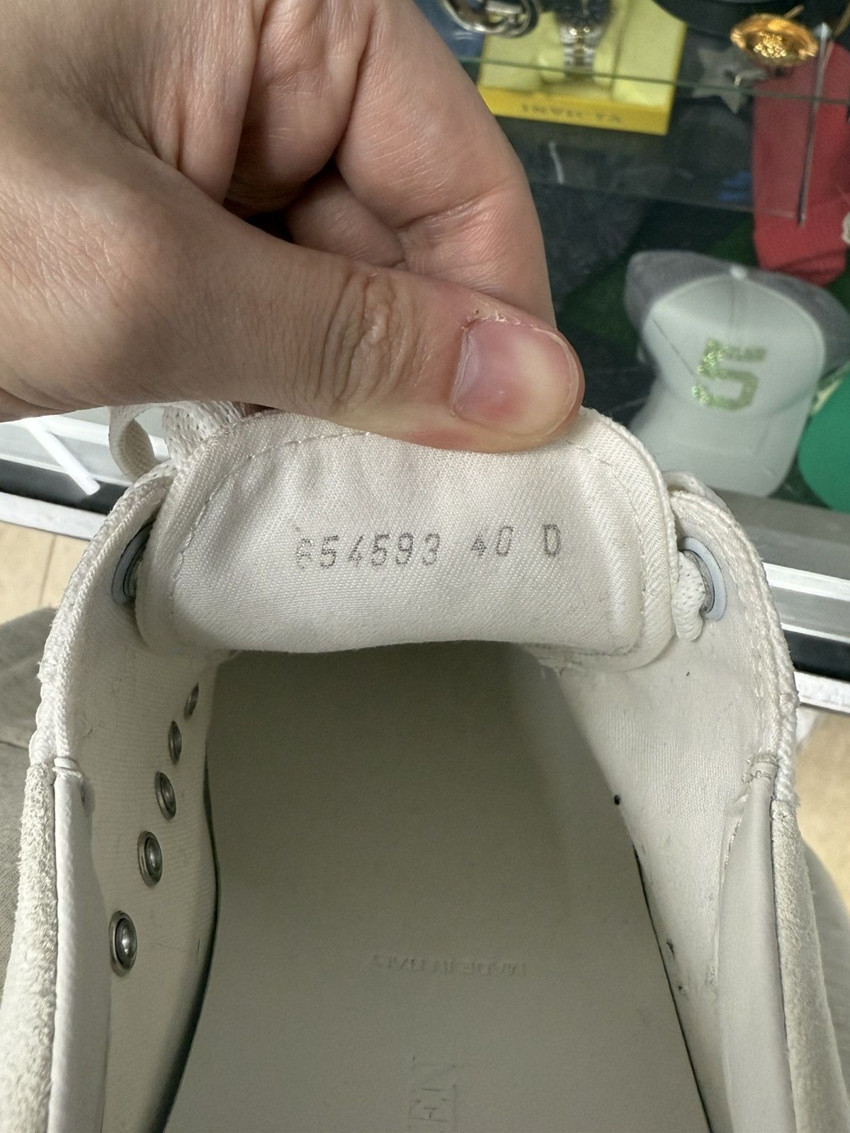 Alexander McQueen ALEXANDER MCQUEEN White Deck Plimsoll Sneaker 40 / 7 US NEW Size US 7 / EU 40 - 22 Thumbnail