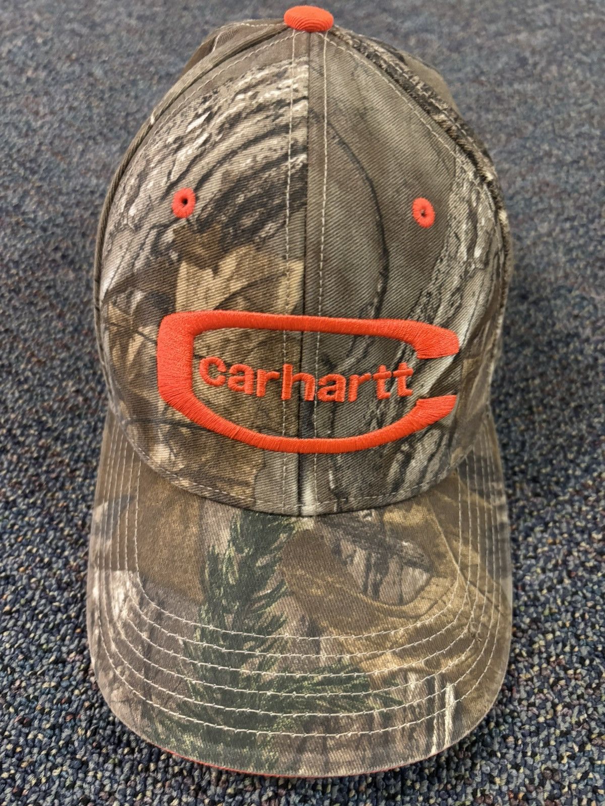 Carhartt Carhartt Men’s Camo Trucker Adjustable SnapBack Hat. Size ONE SIZE - 1 Preview
