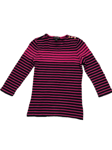 Ralph Lauren Vintage Ralph Lauren Striped 100% Cotton Sweater Size XS Size XS / US 0-2 / IT 36-38 - 1 Thumbnail