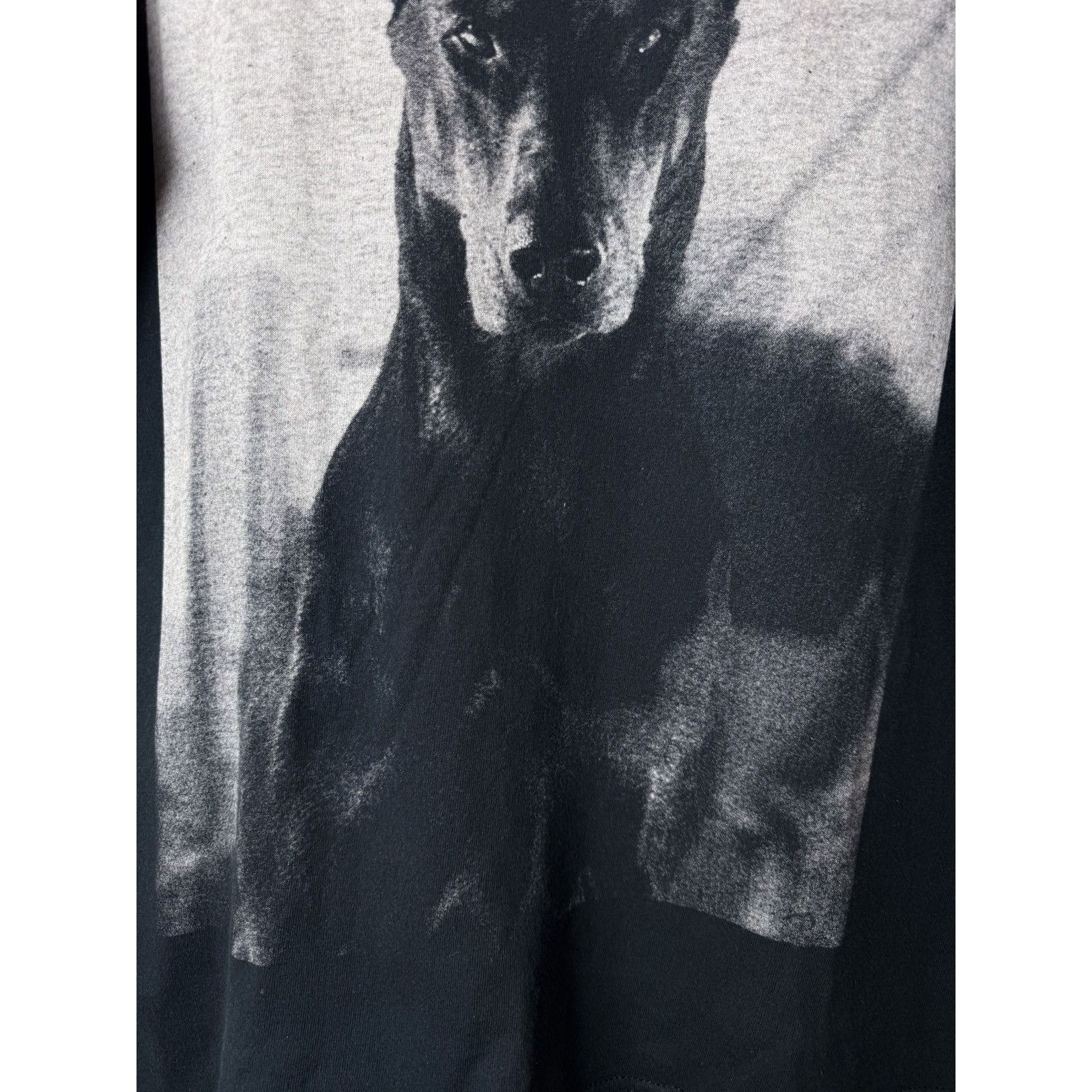 Vintage Vintage Doberman Dogs Print T Shirt Streetwear Size US L / EU 52-54 / 3 - 3 Thumbnail